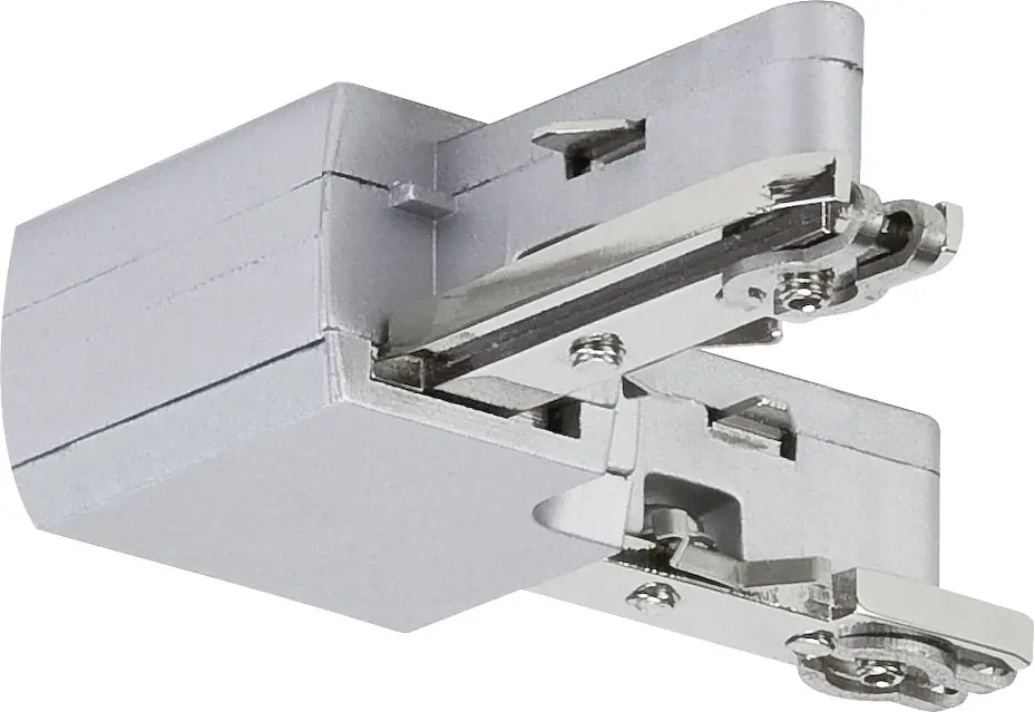 Paulmann URail L-Verbinder chrom matt 6,2 x 6,2 cm max. 1.000 W