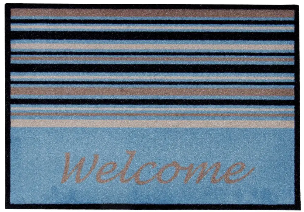 Fußmatte Medea Welcome blue, 39 x 58 cm