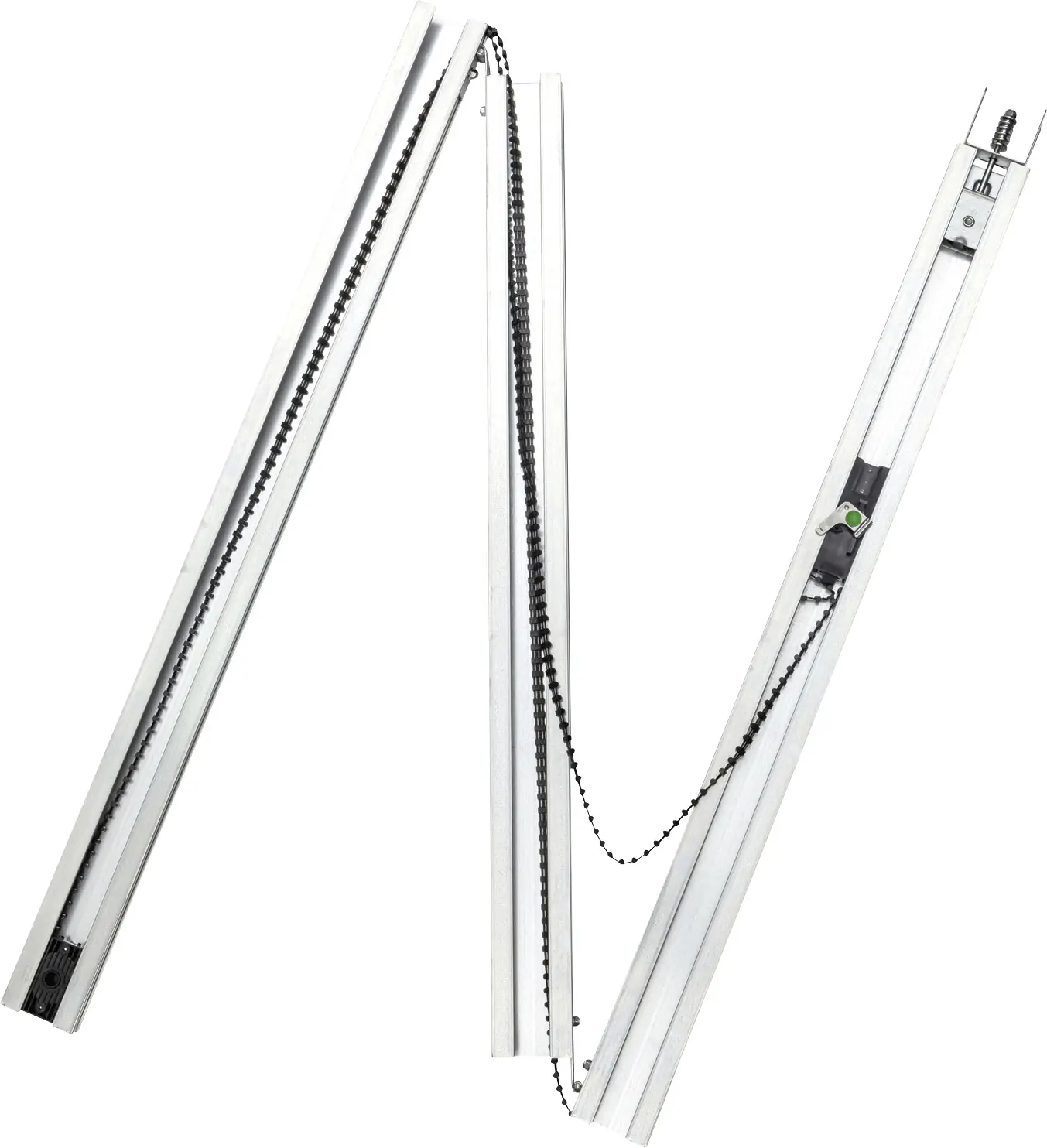 EcoStarMatic Garagen-Sektionaltor 237,5 x 200 cm anthrazitgrau Inkl. Torantrieb Liftronic 700