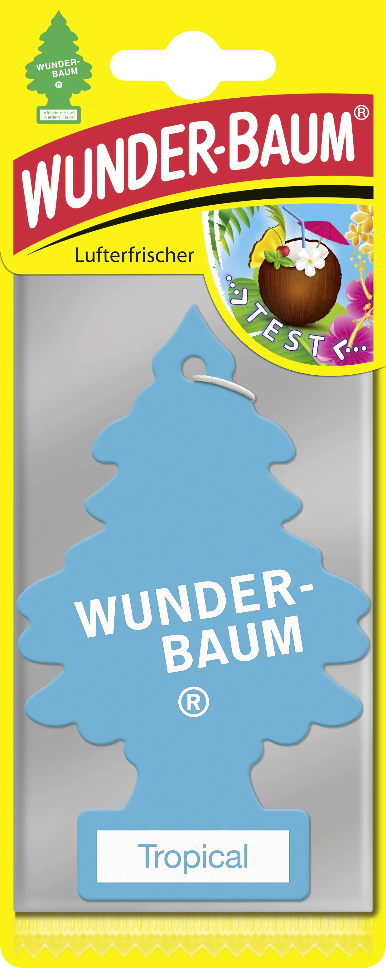 7612720201730 Wunderbaum Papierlufterfrischer Tropical