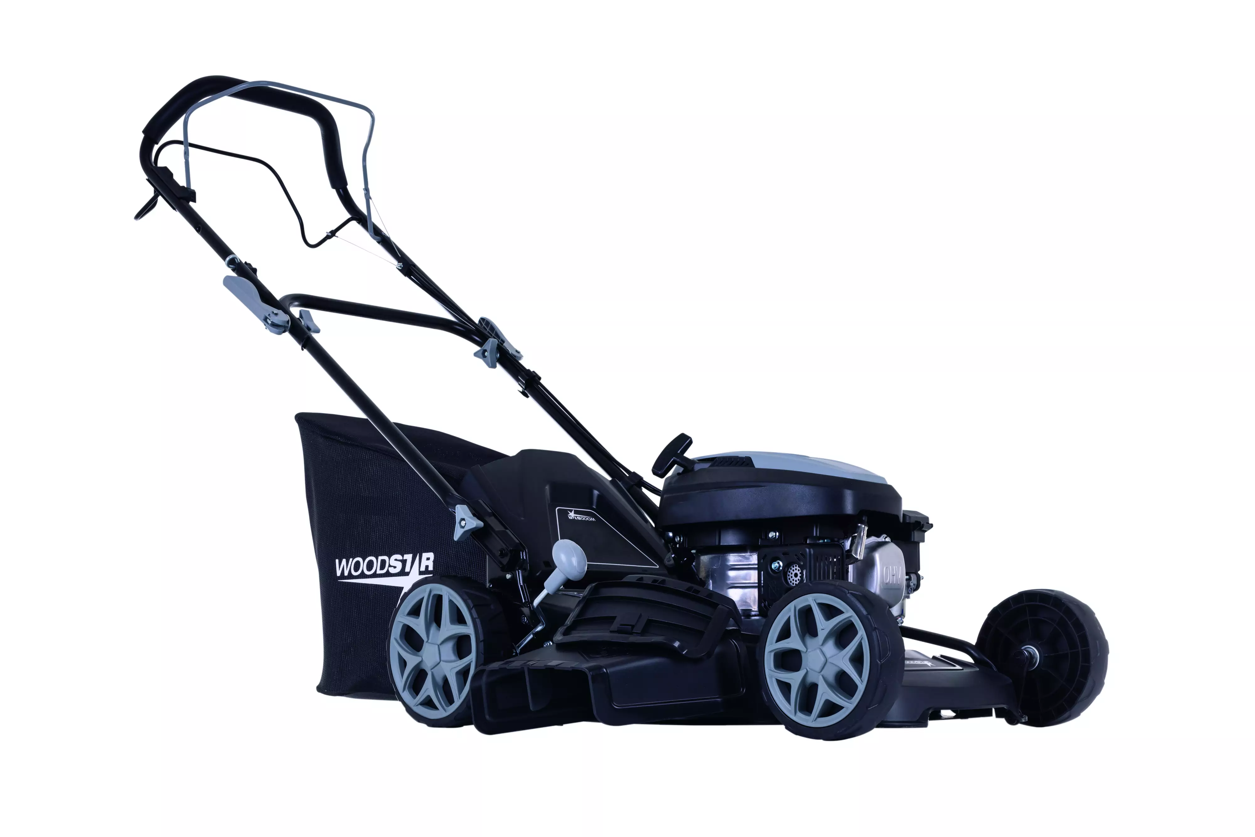 Woodster Benzin-Rasenmäher BLM460-161S 2,6 kW 46 cm Schnittbreite Woodster Benzin-Rasenmäher BLM460-161S 2,6 kW 46 cm Schnittbreite