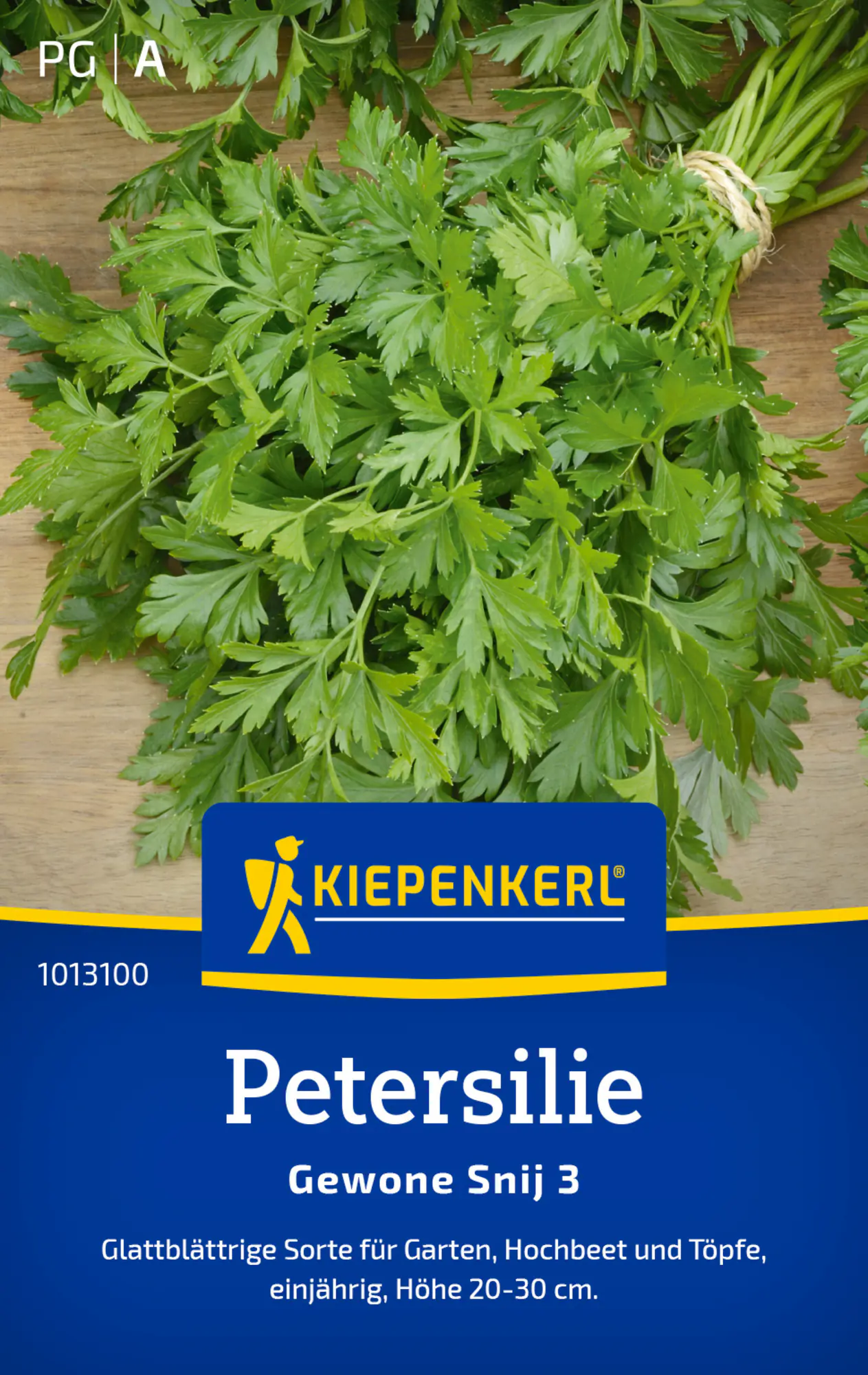 Kiepenkerl Saatgut Petersilien Gewone Snij 3 ca. 500 Pflanzen