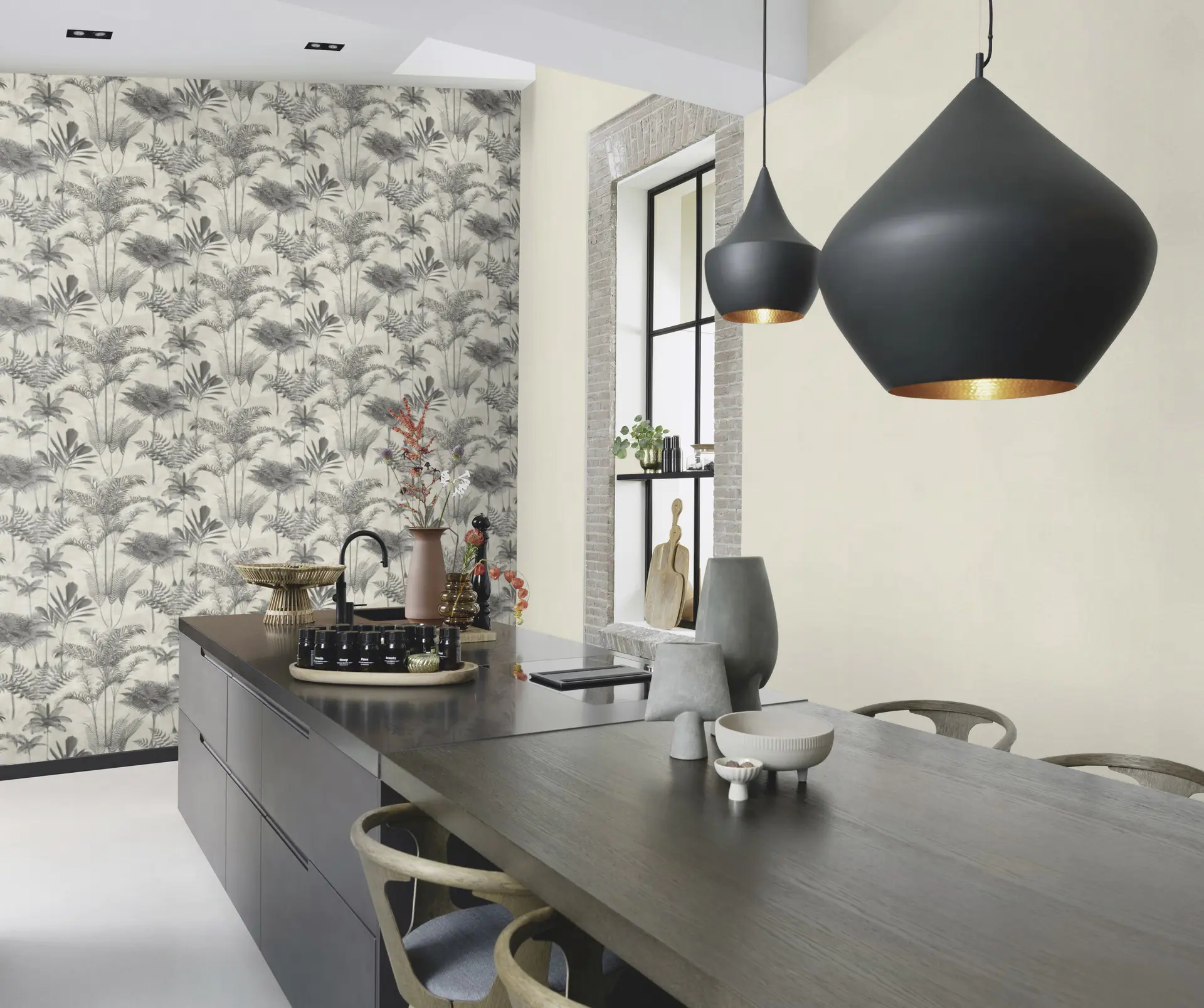 Rasch Vliestapete 555844 Grau-Hellgrau Uni 10,05 m x 0,53 m