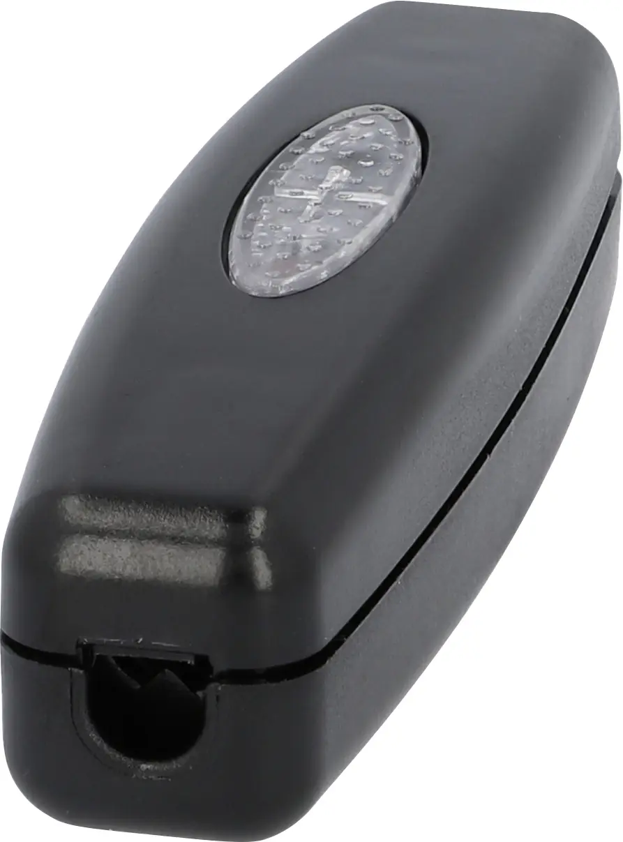 Unitec Schnur-Dimmer für LED 4 - 100 W schwarz 