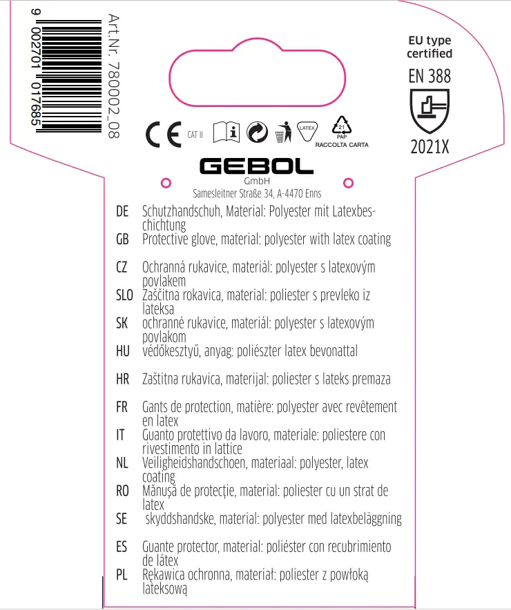 Gebol Handschuh Mentha  