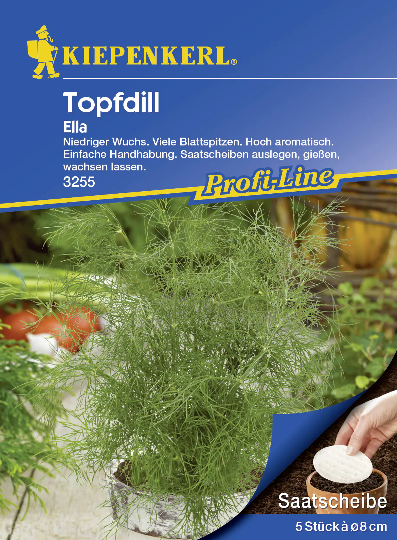 Kiepenkerl Topfdill Ella - 5 Saatscheiben Kiepenkerl Topfdill Ella - 5 Saatscheiben