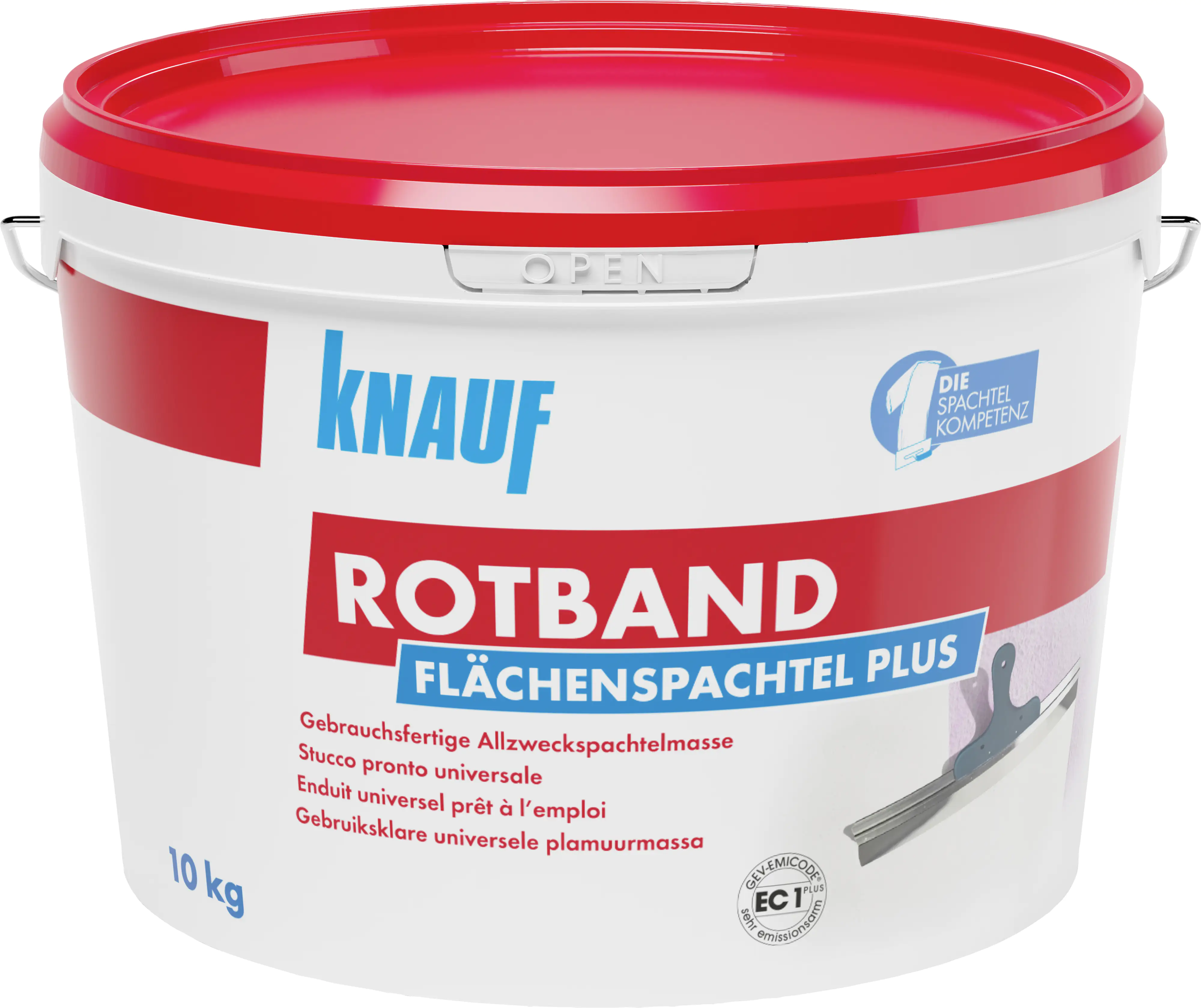 Knauf Rotband Flächenspachtel Plus 10 kg Knauf Rotband Flächenspachtel Plus 10 kg