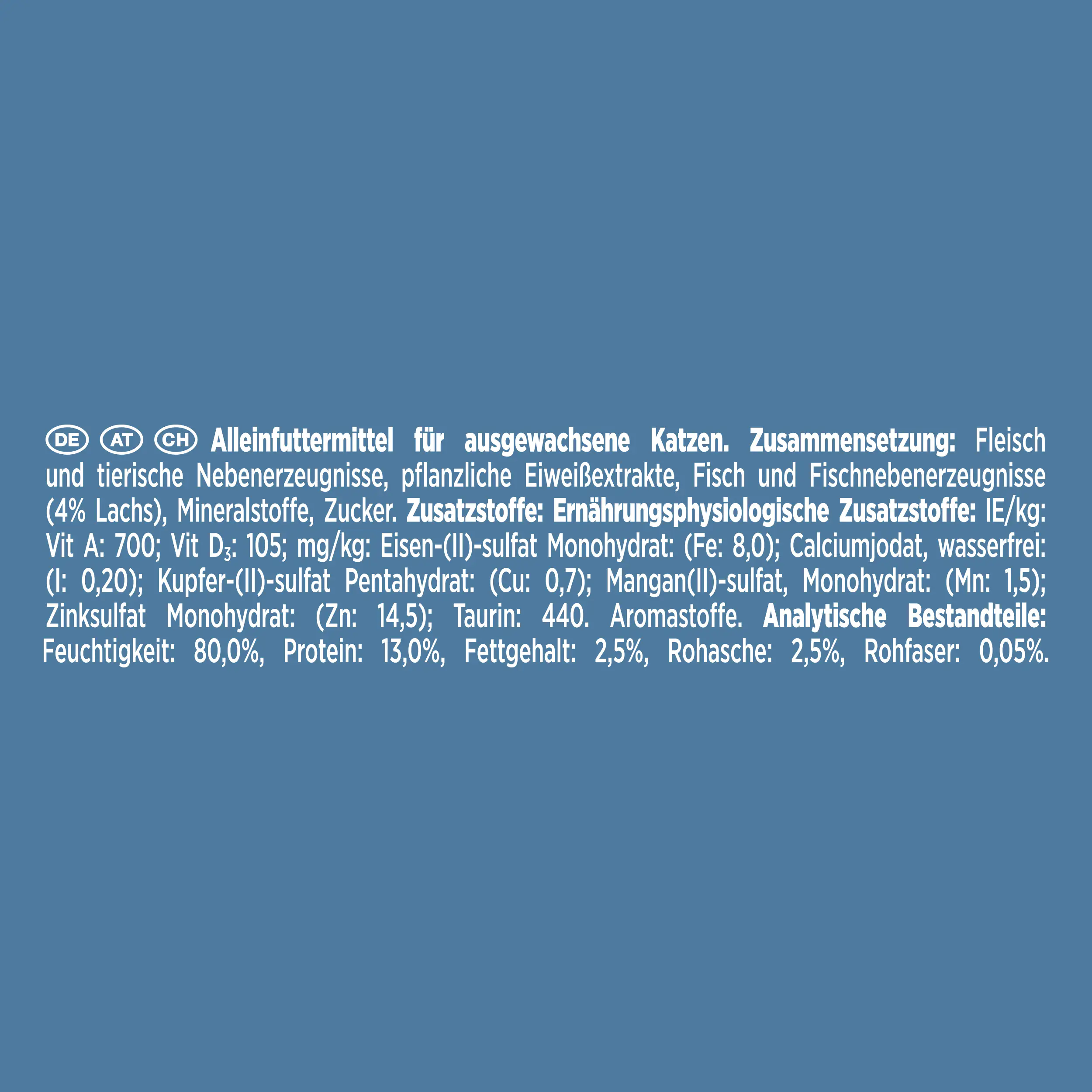 Gourmet Perle Erlesene Streifen mit Lachs 85 g Gourmet Perle Erlesene Streifen mit Lachs 85 g