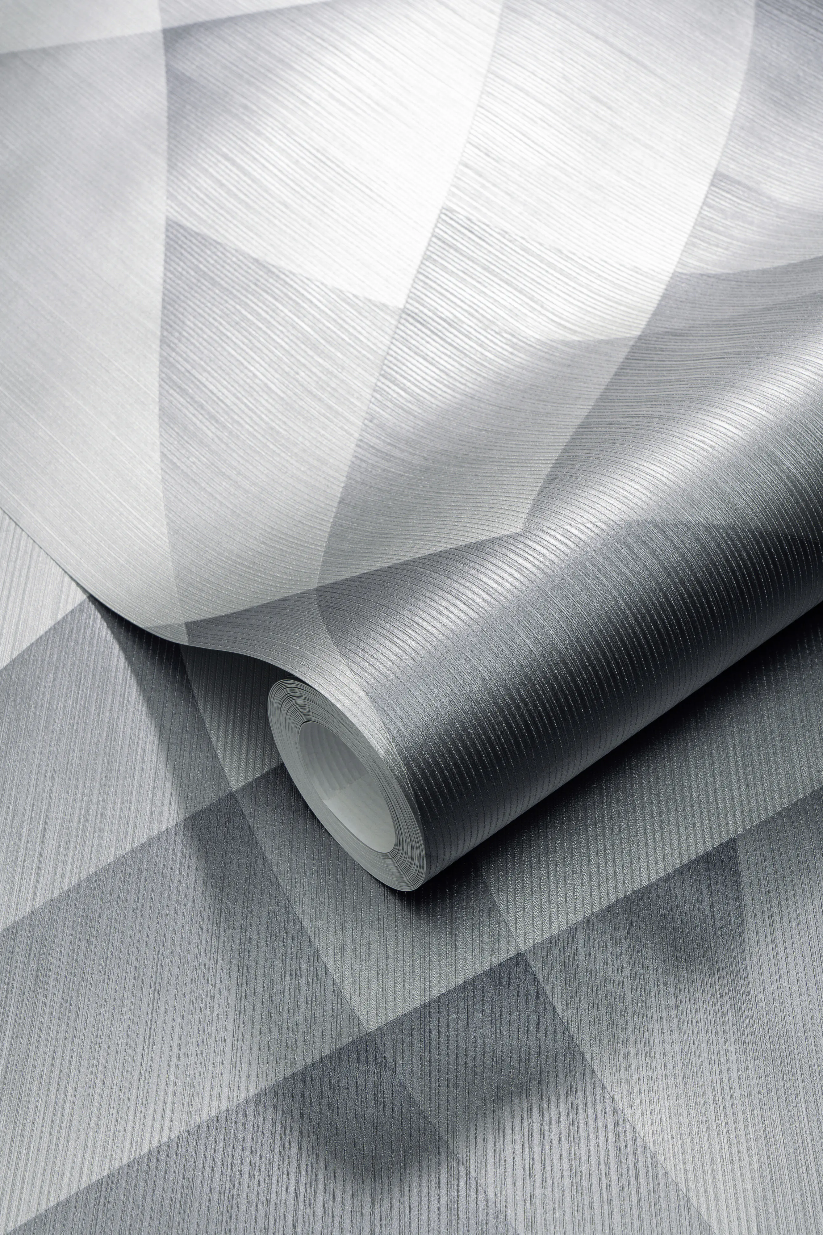 Erismann Vliestapete Grafik silber 10,05 x 0,53 m 