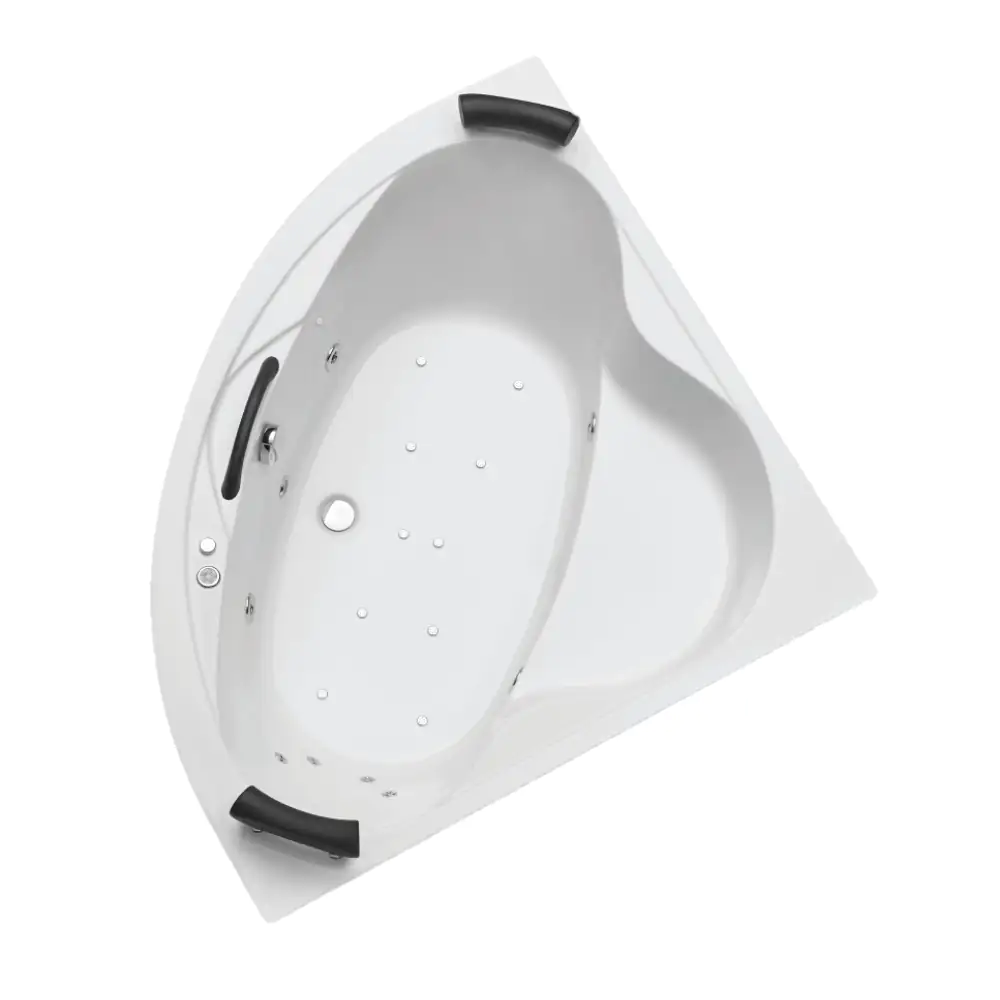 Ottofond Whirlpool-Komplettset Siam 140 cm, weiß