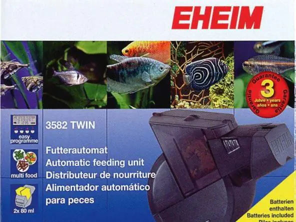Eheim Aquaristik Futterautomat TwinFeeder Eheim Aquaristik Futterautomat TwinFeeder