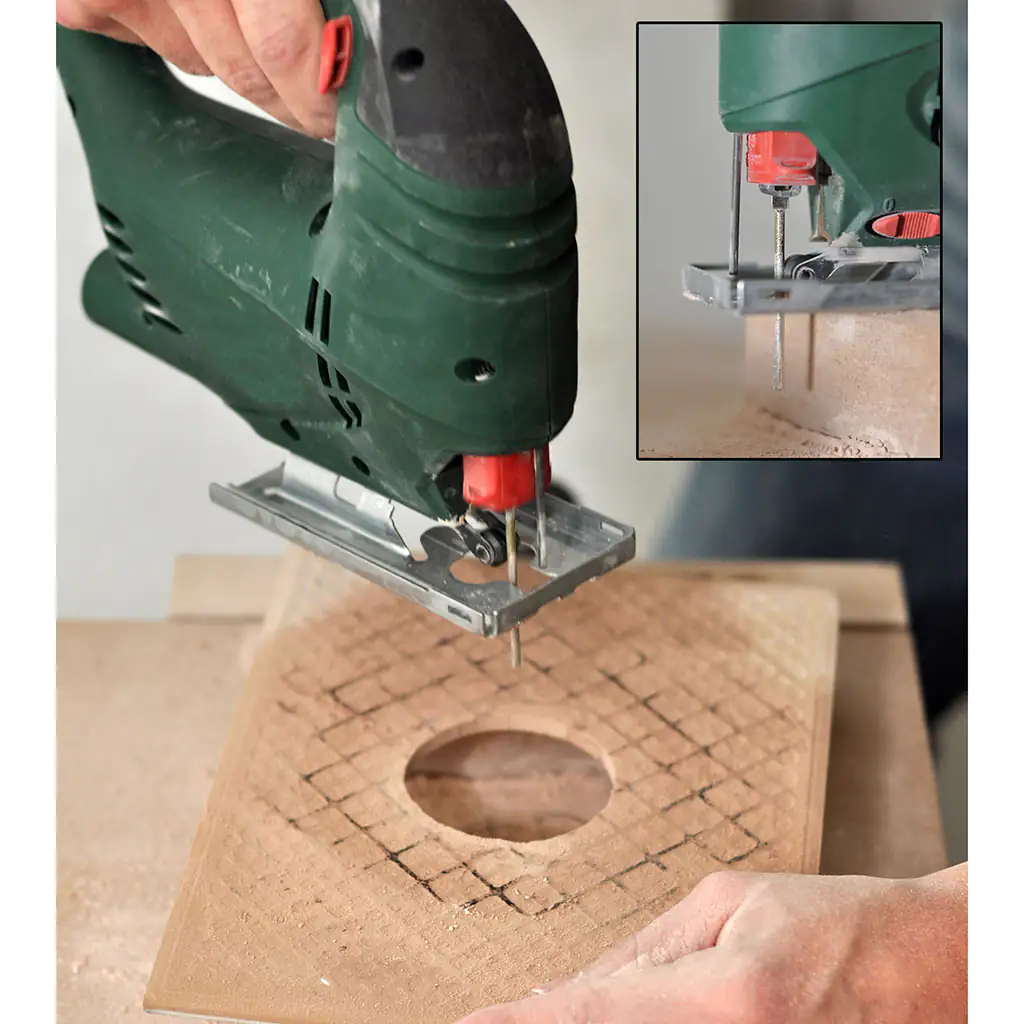 Diamant Fliesenfräser für Stichsägen mit Universal-Aufnahme