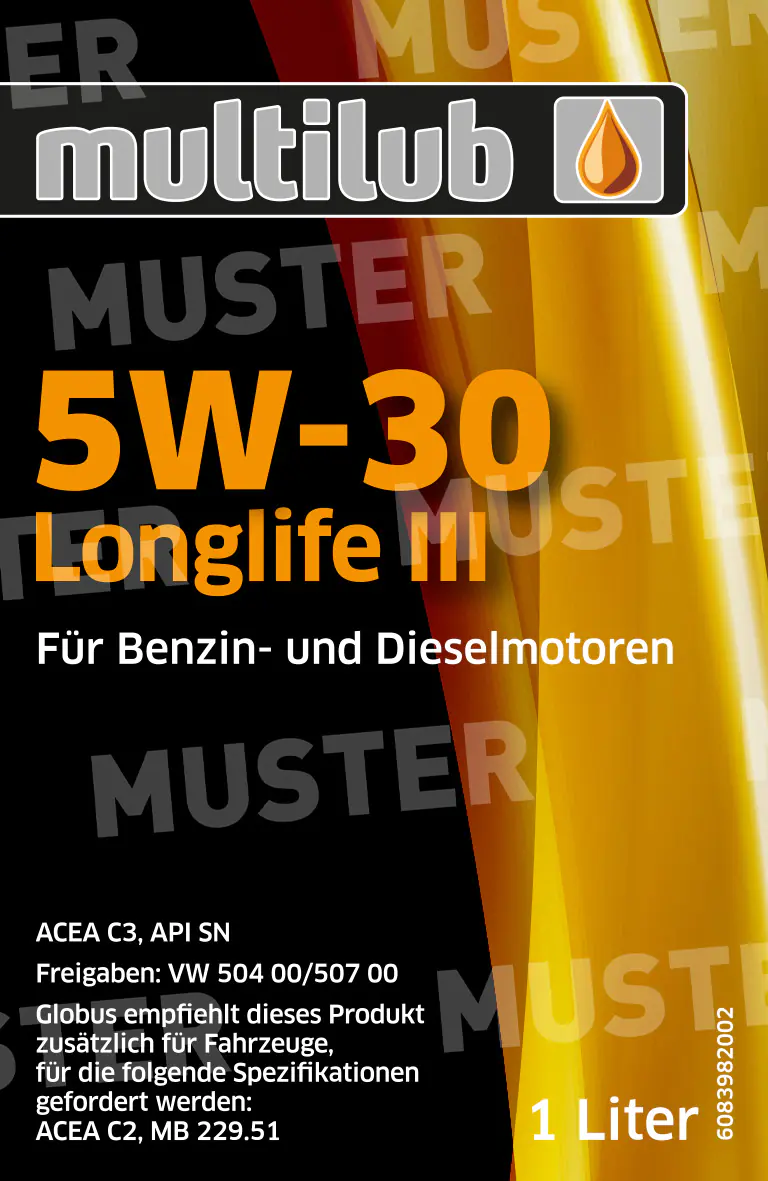 Multilub Motoröl 5W-30 Longlife III 1L Multilub Motoröl 5W-30 Longlife III 1L