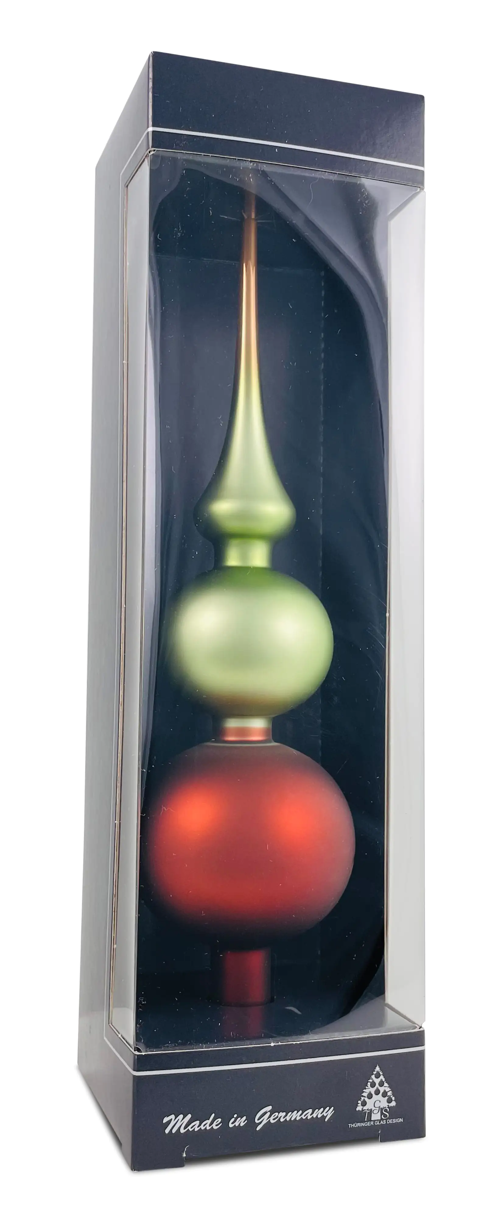 Riffelmacher Christbaumspitze Glas Honesty 31 cm