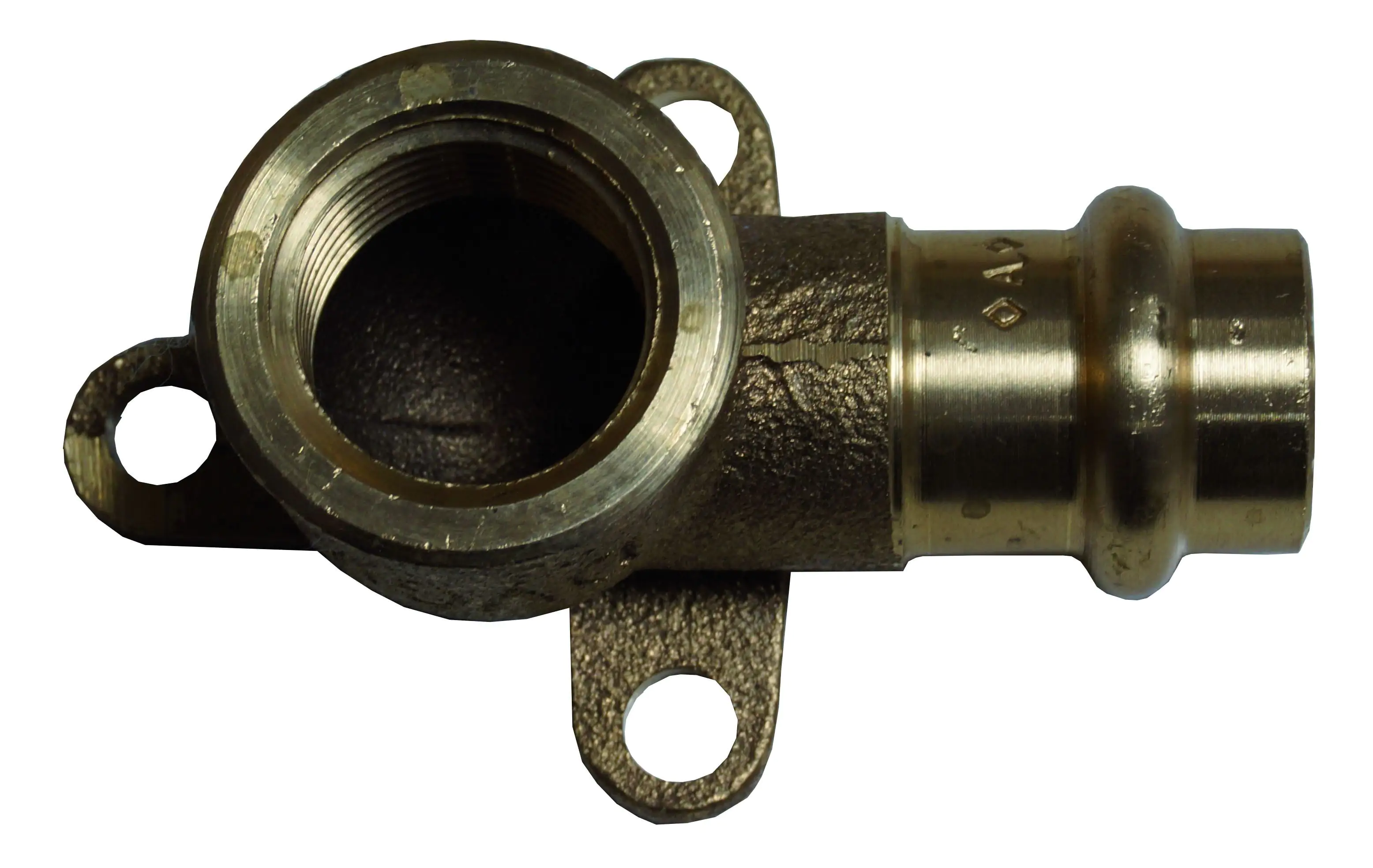 Cornat Press-Wandscheibe Rotguss, ø 15 mm, 1/2" IG, 10 Stück