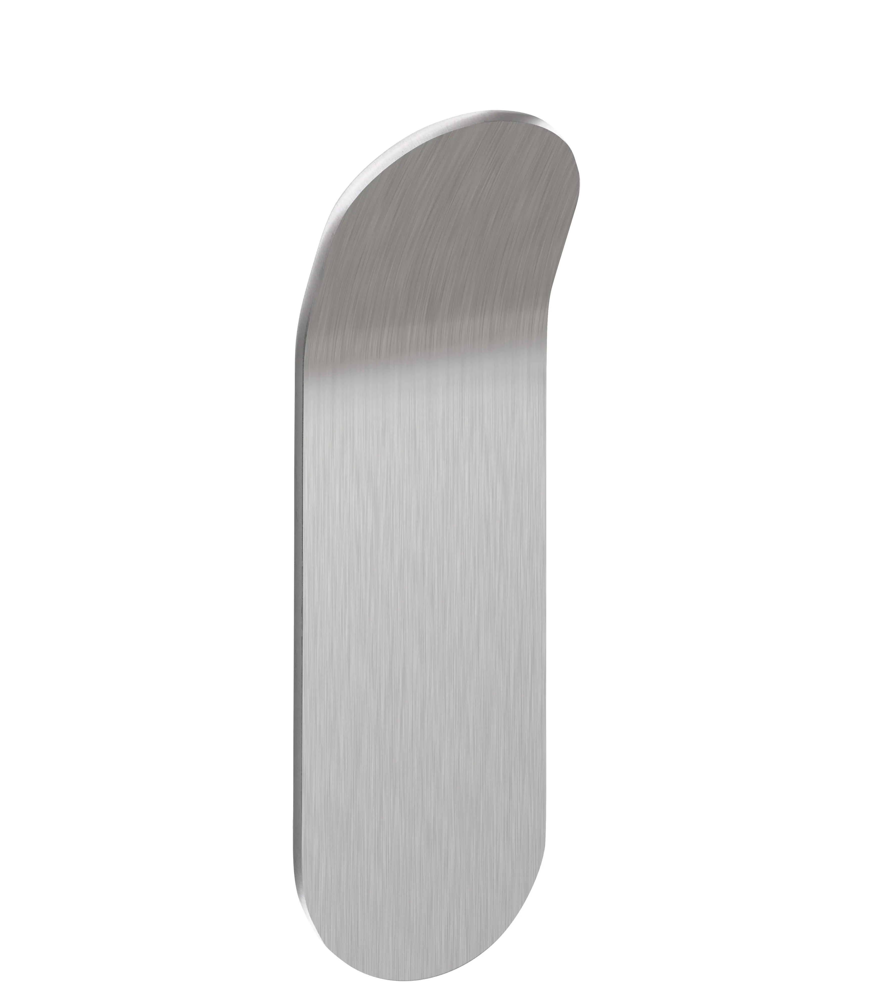 tesa Powerstrips Haken Small rechteckig, Edelstahl