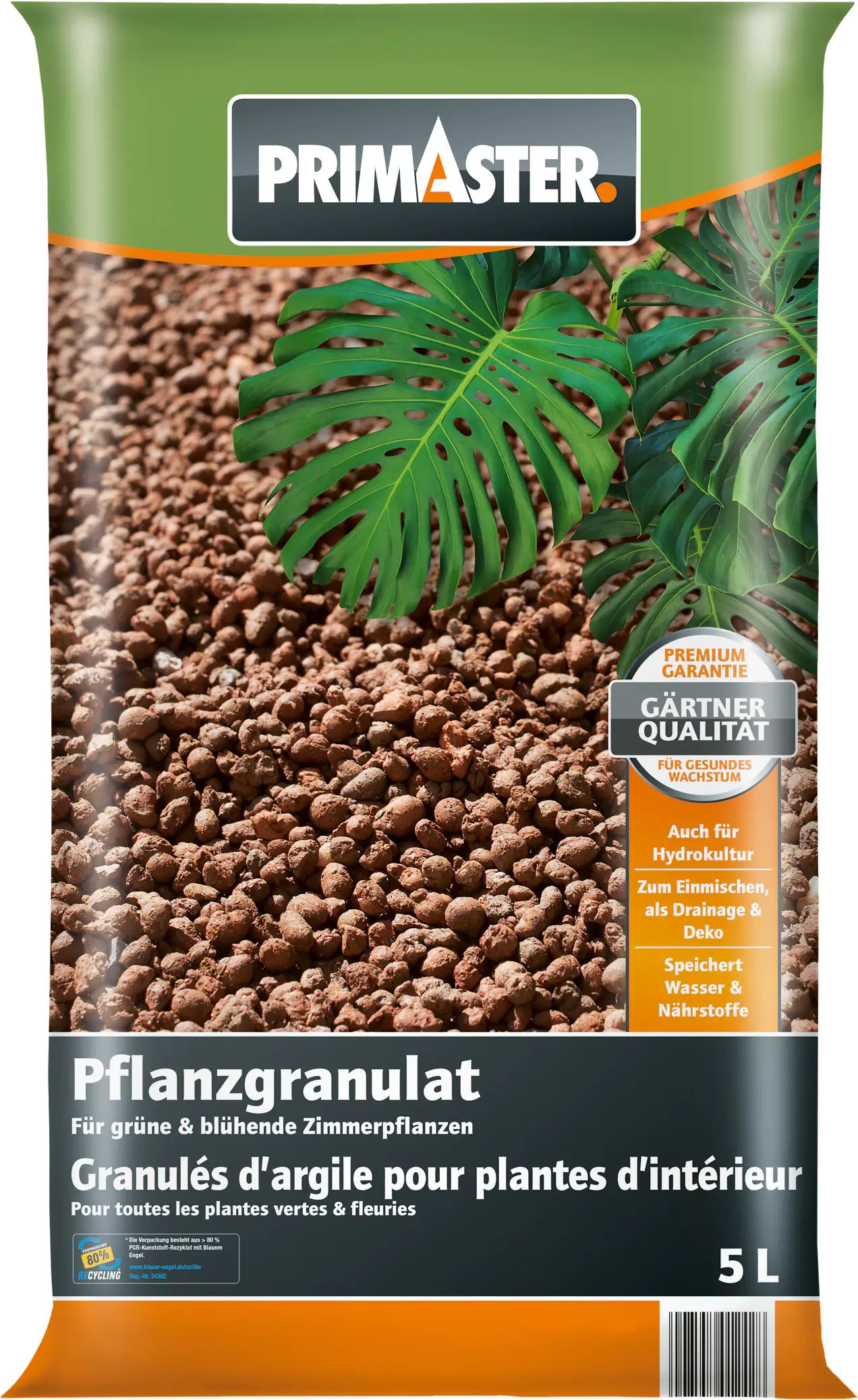 Primaster Pflanzgranulat 5 L Primaster Pflanzgranulat 5 L