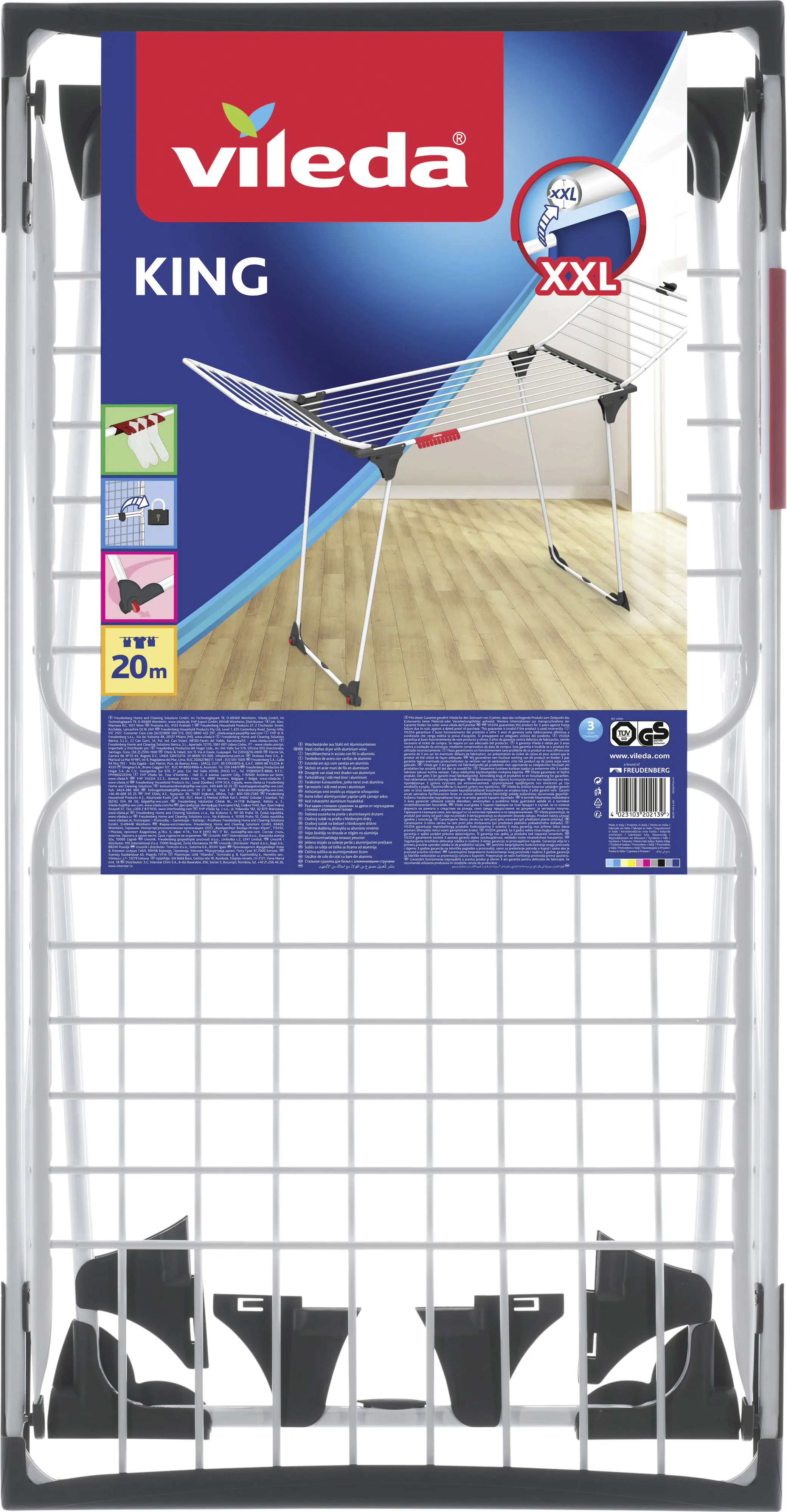 Vileda Wäscheständer King
