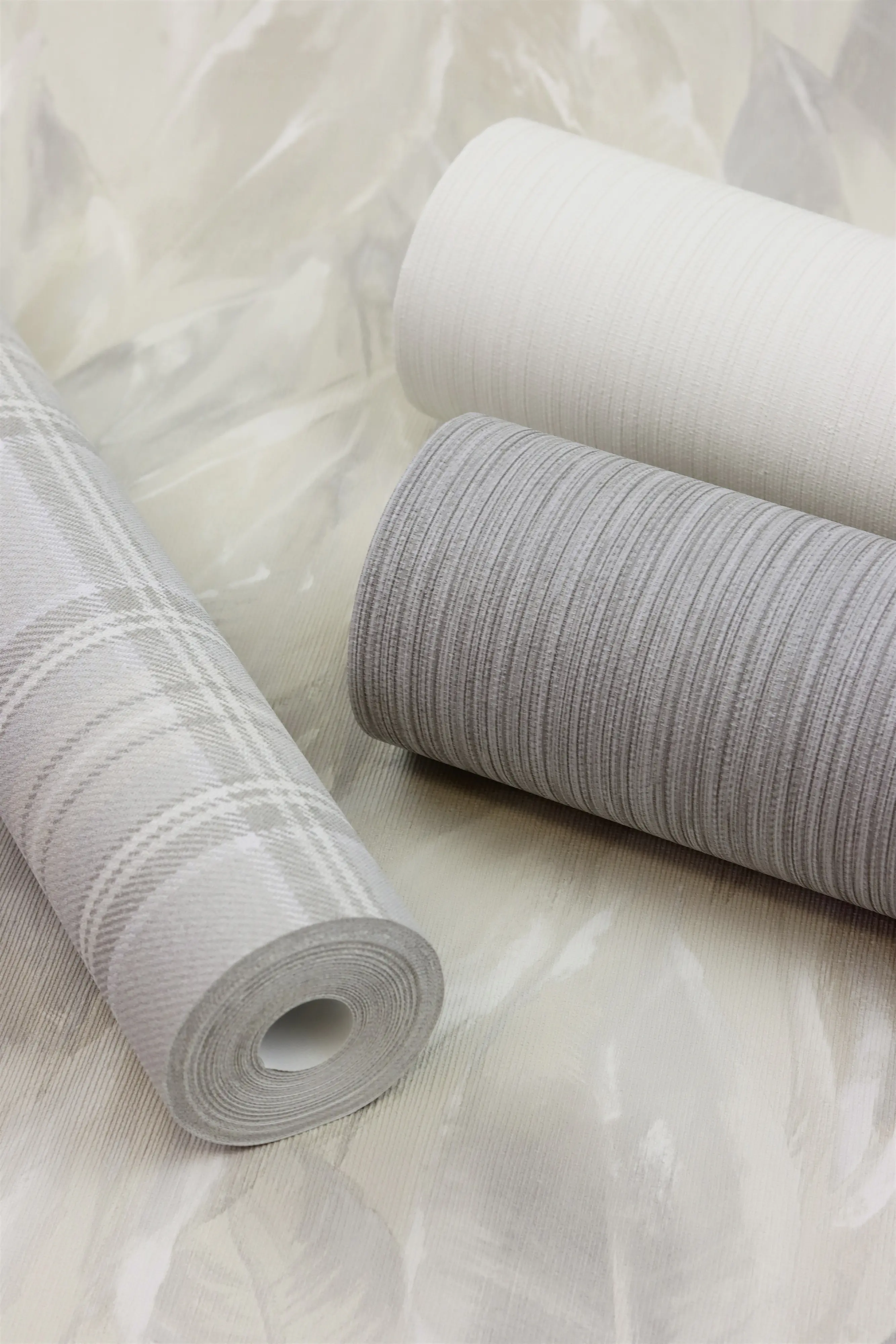 Rasch Vliestapete 537604 Weiß-Offwhite Uni 10,05 m x 0,53 m