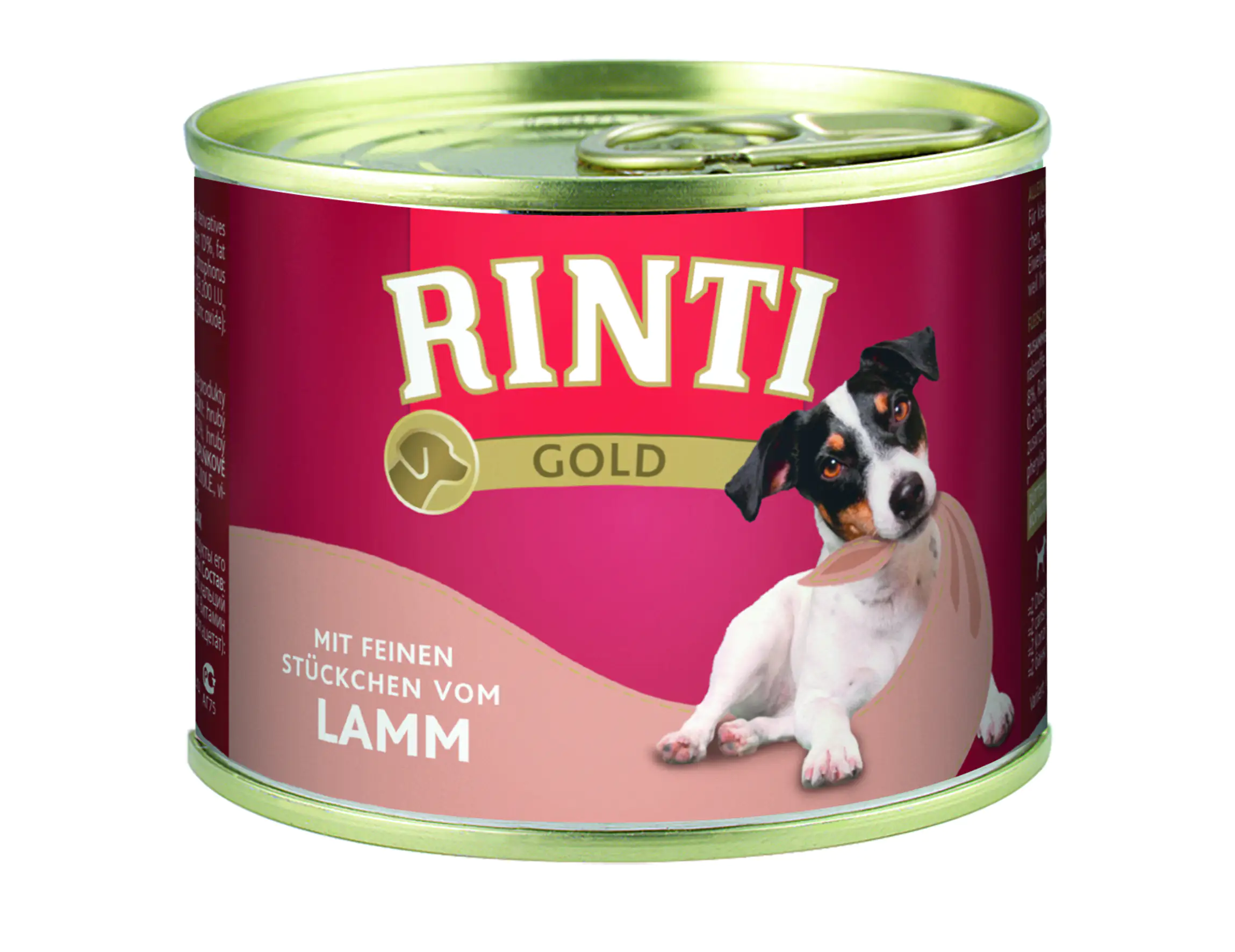 Rinti Gold Hundenassfutter Adult 185 g Lamm  Rinti Gold Hundenassfutter Adult 185 g Lamm