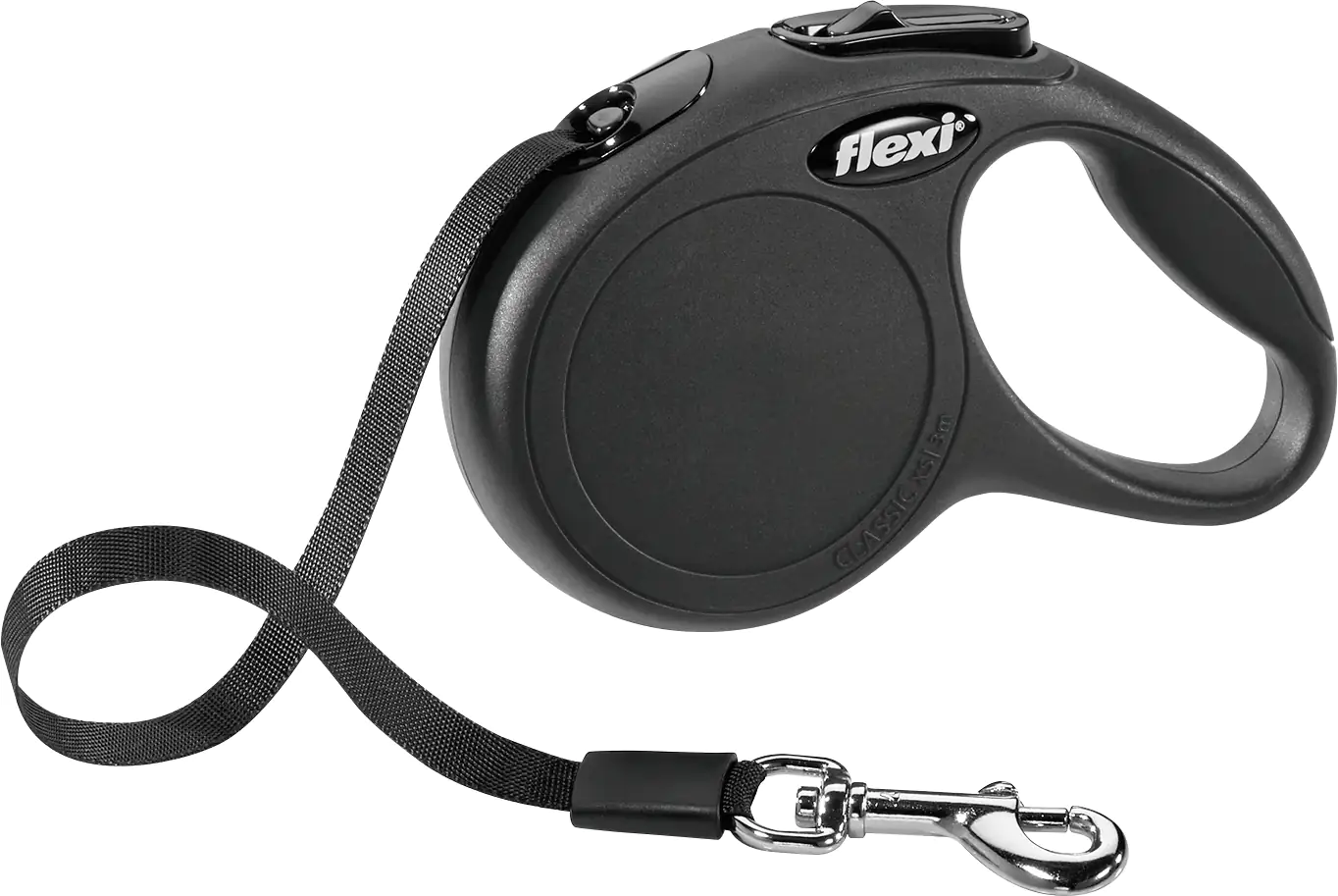 4000498023129_1188505 Flexi Hundeleine New Classic XS schwarz, Gurt
