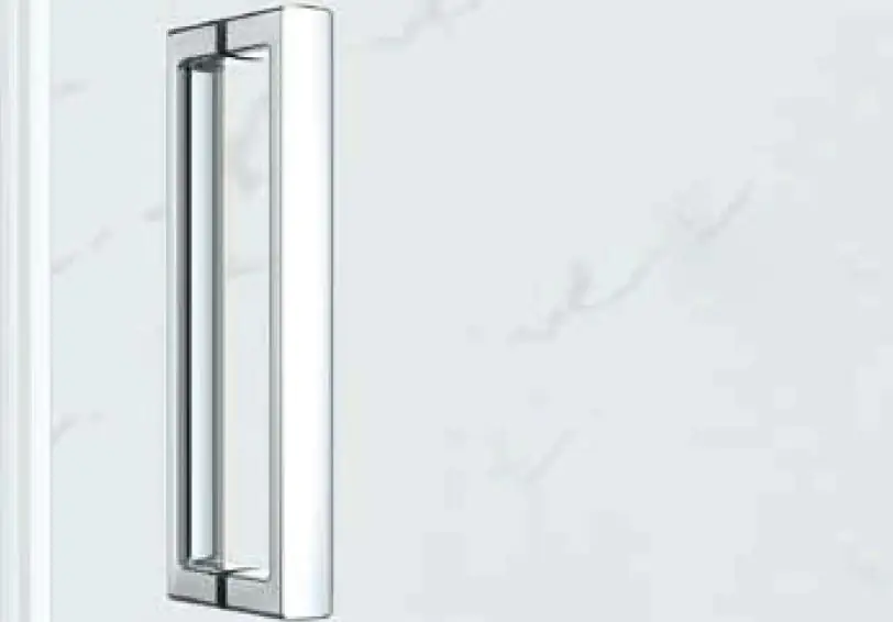 Primaster Eckdusche Easy-8 De Luxe Drehtür 90 x 90 cm Klarglas chrom Primaster Eckdusche Easy-8 De Luxe Drehtür 90 x 90 cm Klarglas chrom