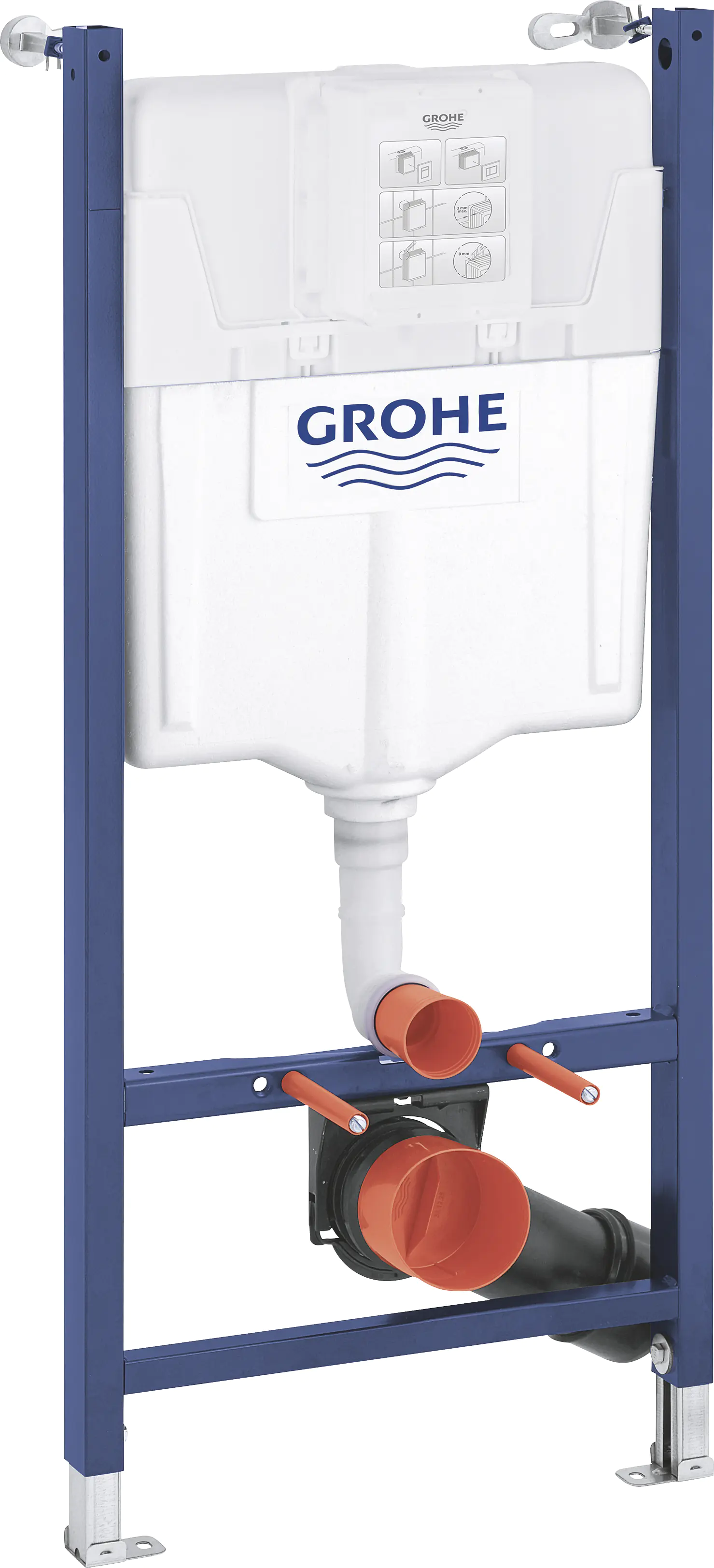 Grohe Solido 2-in-1 Set für WC 50 x 113 cm chrom