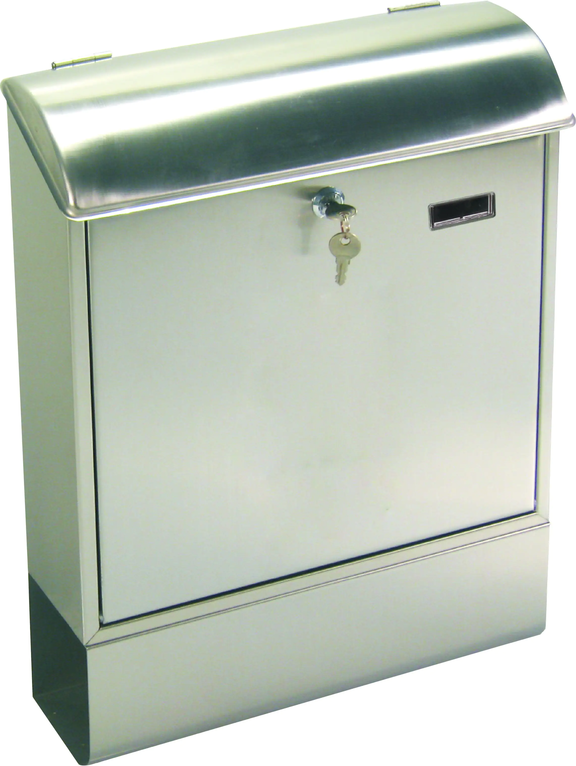 Primaster Edelstahl-Briefkasten Edelstahl 36 x 10 x 52 cm