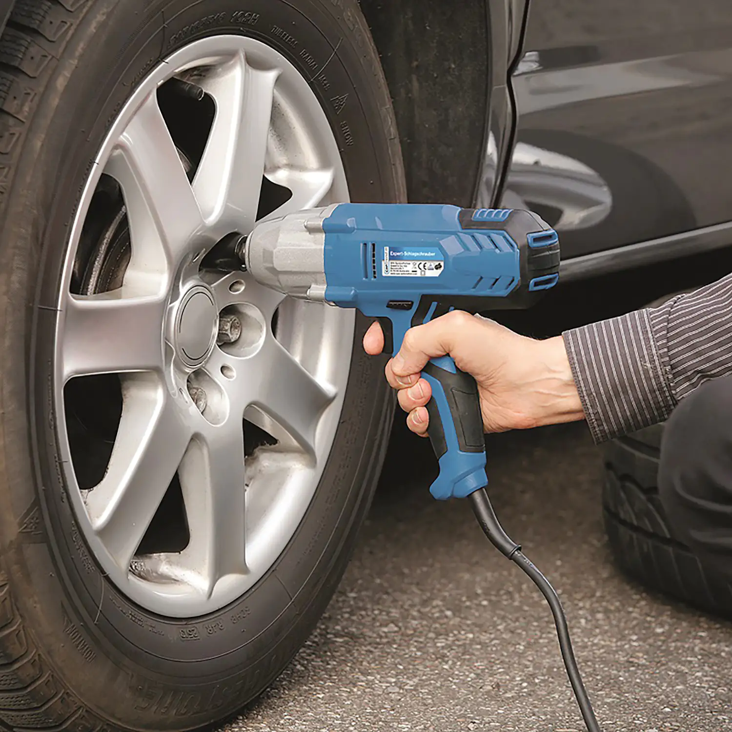 4038373502759_3 Cartrend Schlagschrauber Expert 230V 520W mit Planetengetriebe