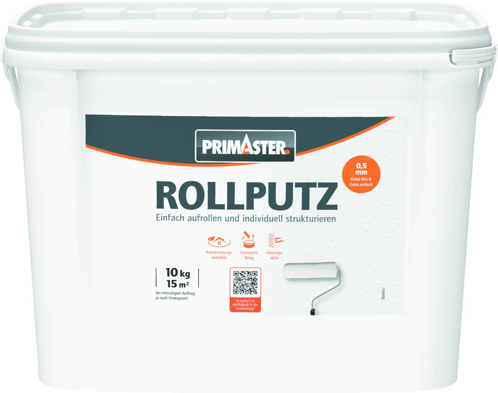 Primaster Rollputz 10 kg weiß