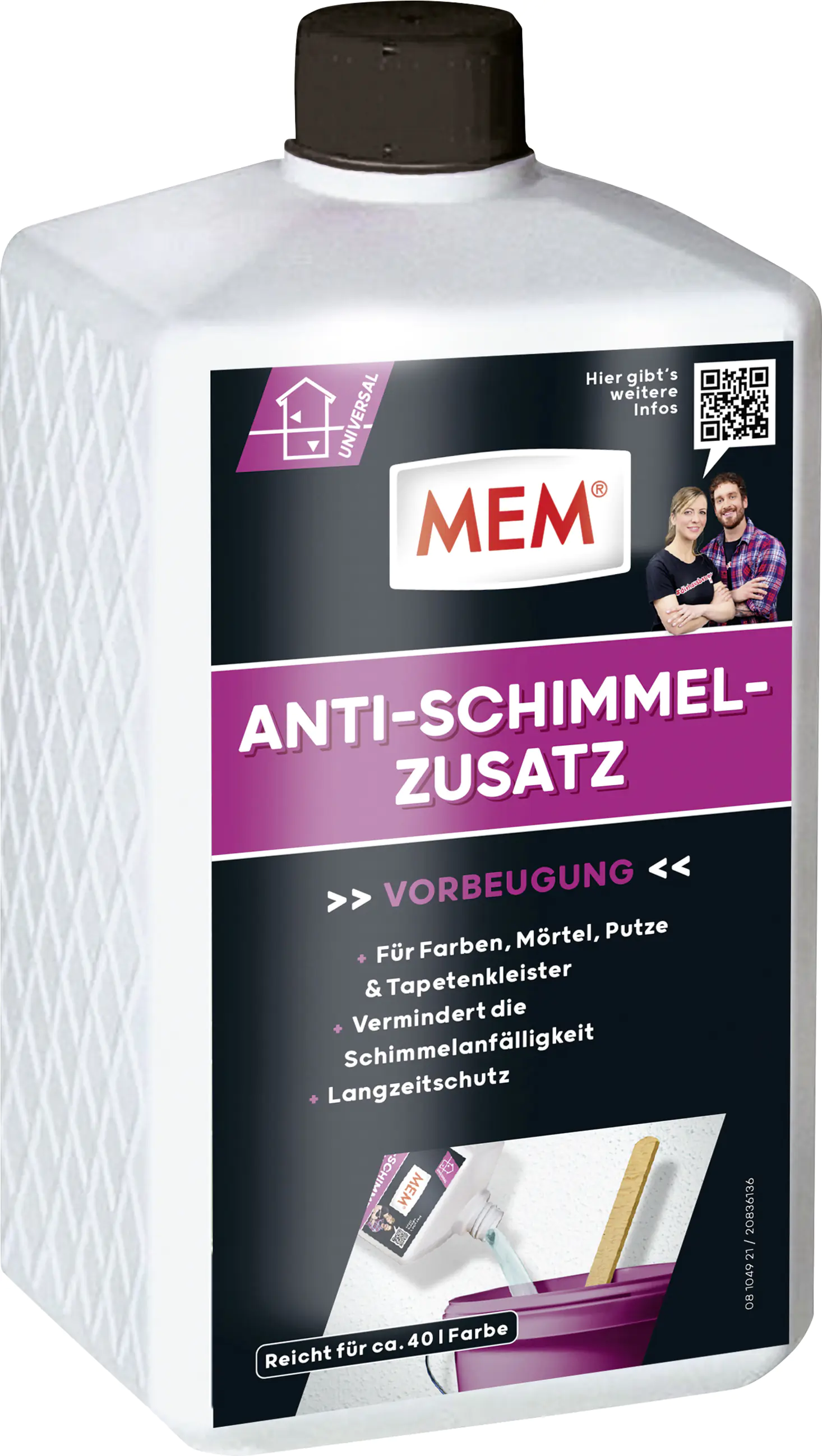 MEM Anti-Schimmel-Zusatz 1 l MEM Anti-Schimmel-Zusatz 1 l