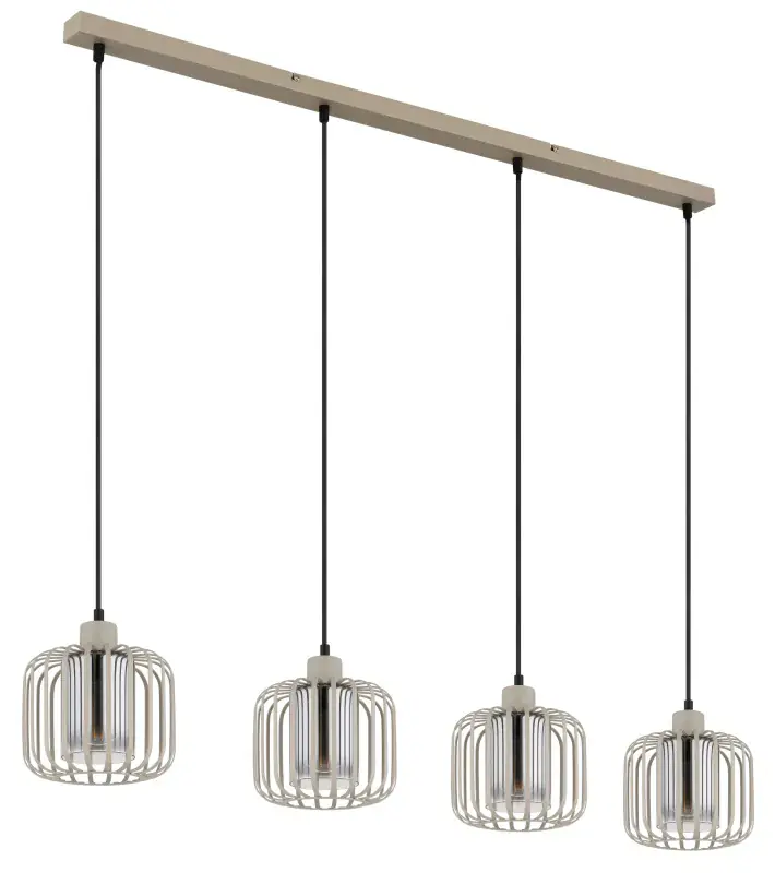 Globo Hängeleuchte Alfred 108 x 120 cm sandfarben matt