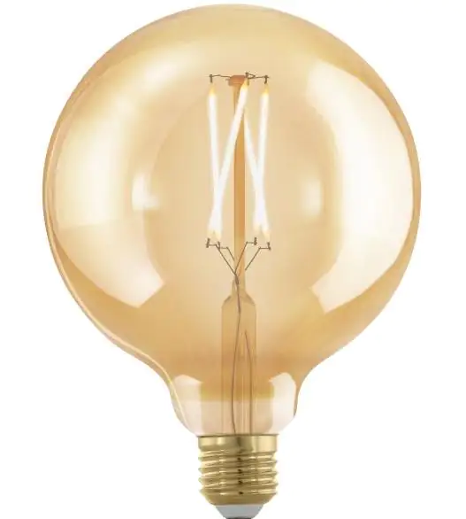Eglo LED Globe G125 E27 4W amber dim Eglo LED Globe G125 E27 4W amber dim