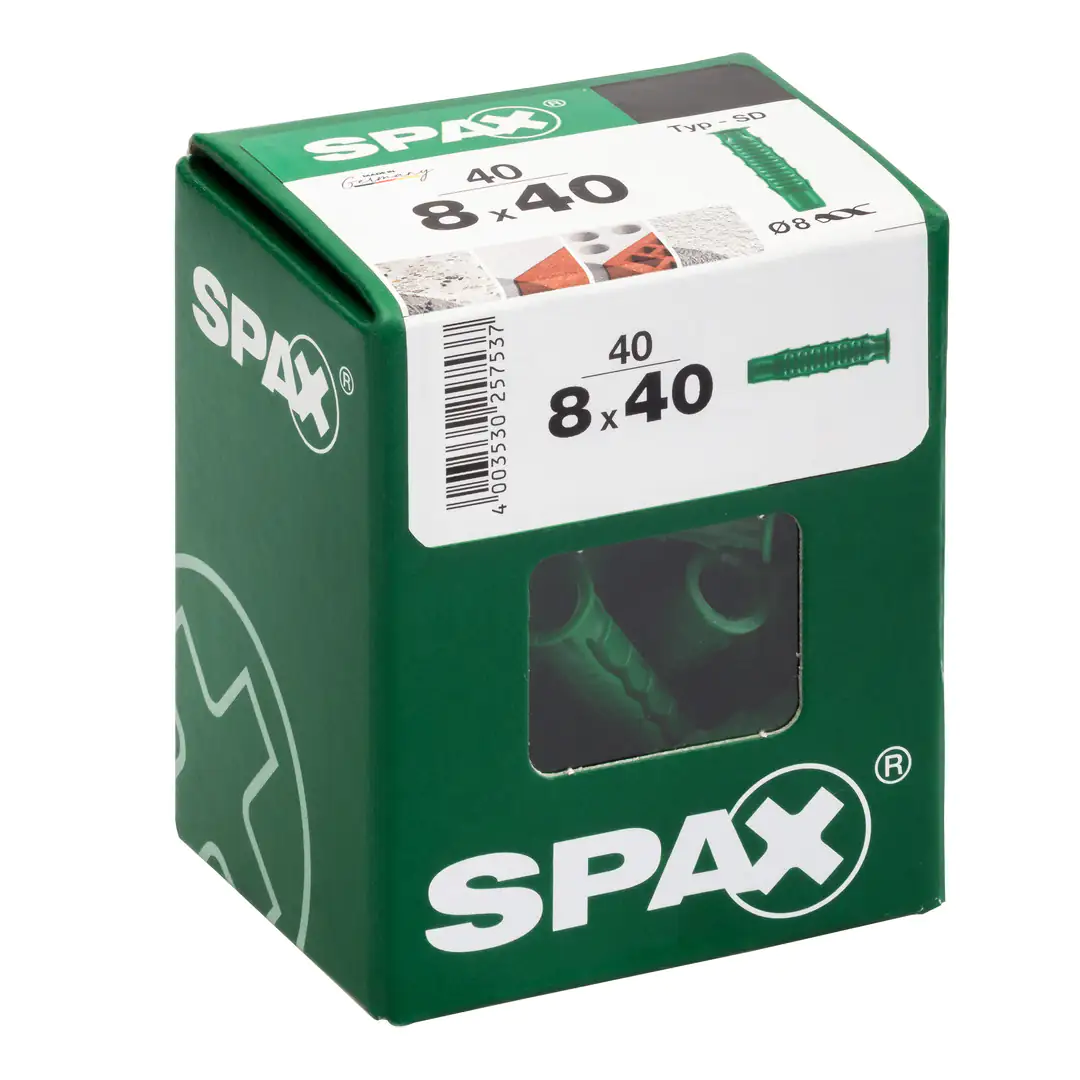 Spax Spreizdübel 8.0 x 40 mm - 40 Stück Spax Spreizdübel 8.0 x 40 mm - 40 Stück