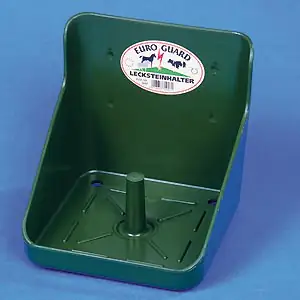 Kerbl Leckstein-Halter eckig