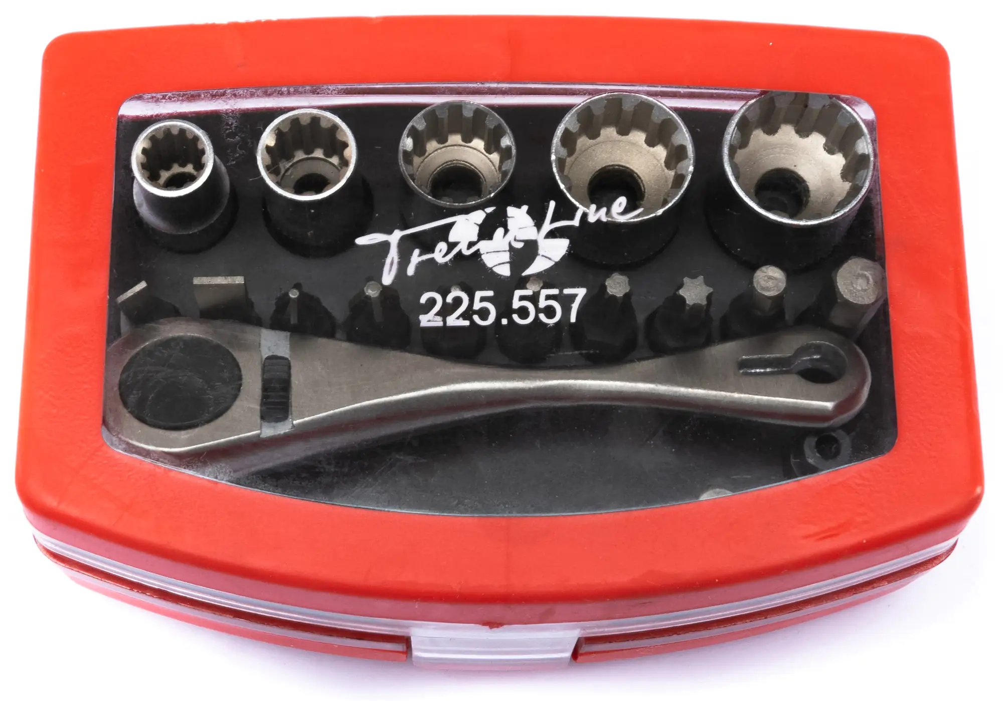 TrendLine Steckschlüssel- und Bit-Set 17-teilig TrendLine Steckschlüssel- und Bit-Set 17-teilig