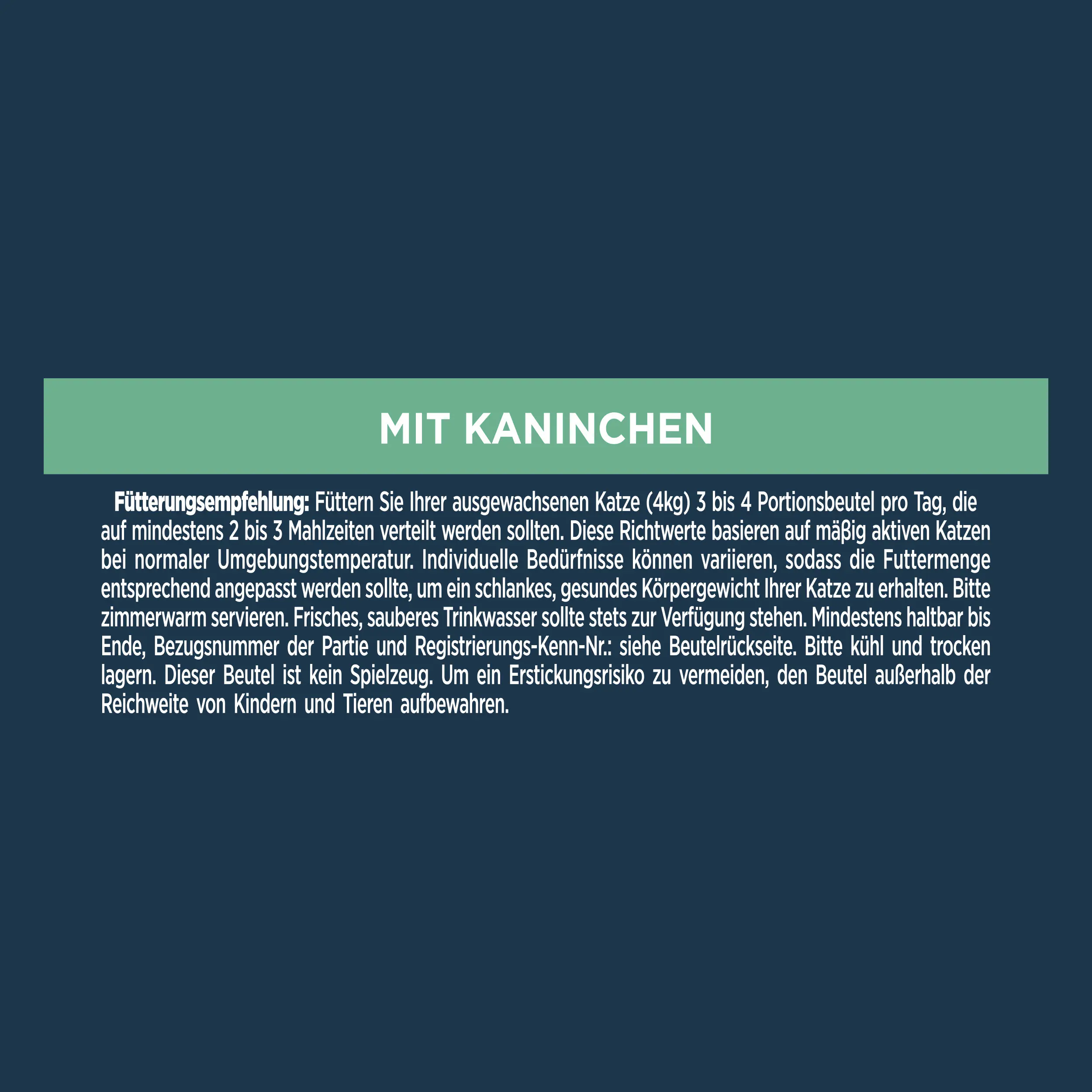 Gourmet Perle Erlesene Streifen mit Kaninchen 85 g