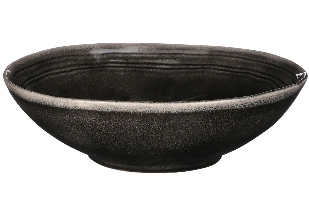 Mica Schale Tabo schwarz, Ø 30,5 cm x 9 cm