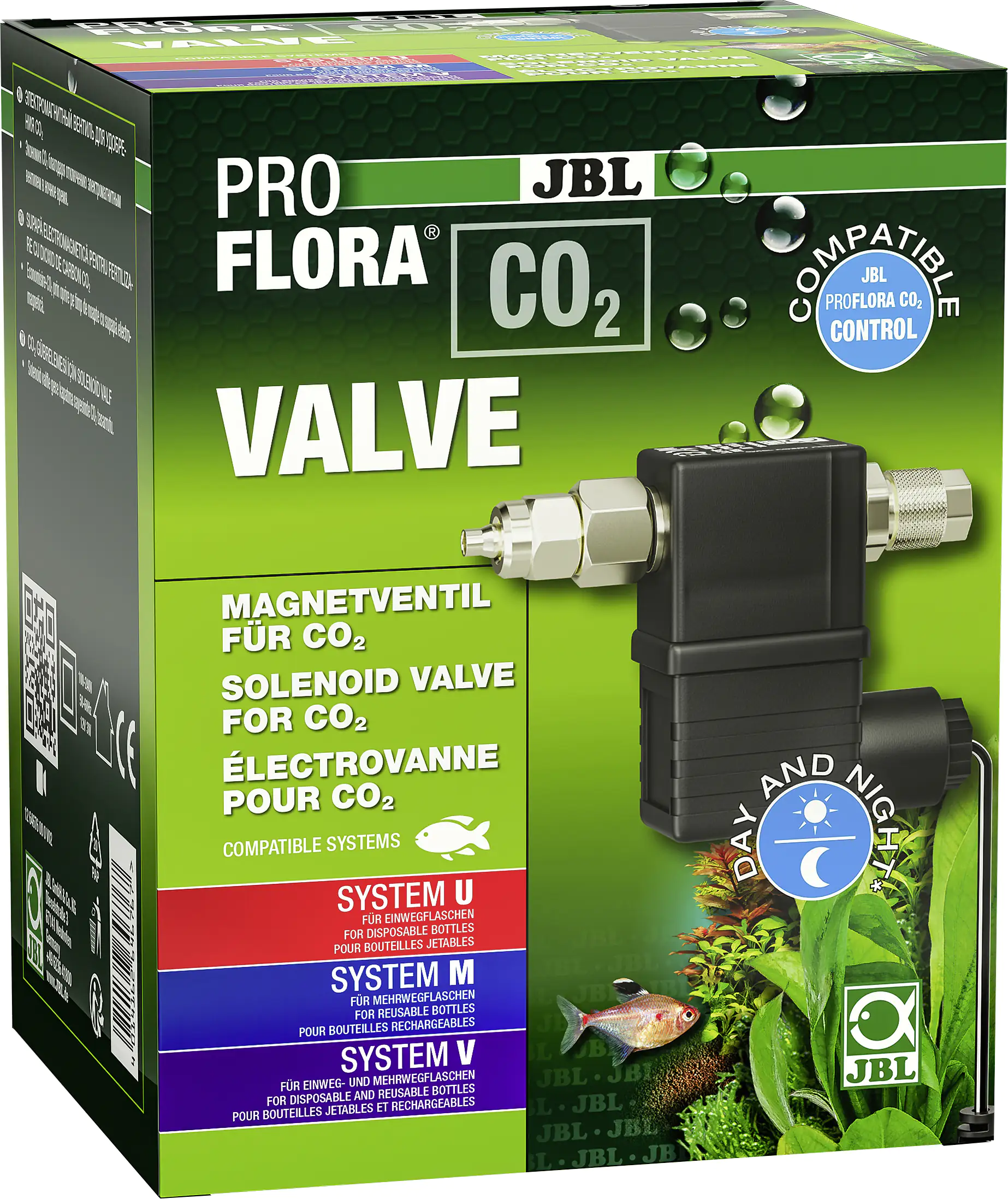 JBL Proflora Magnetventil Valve + für die kontrollierte CO2 Zugabe