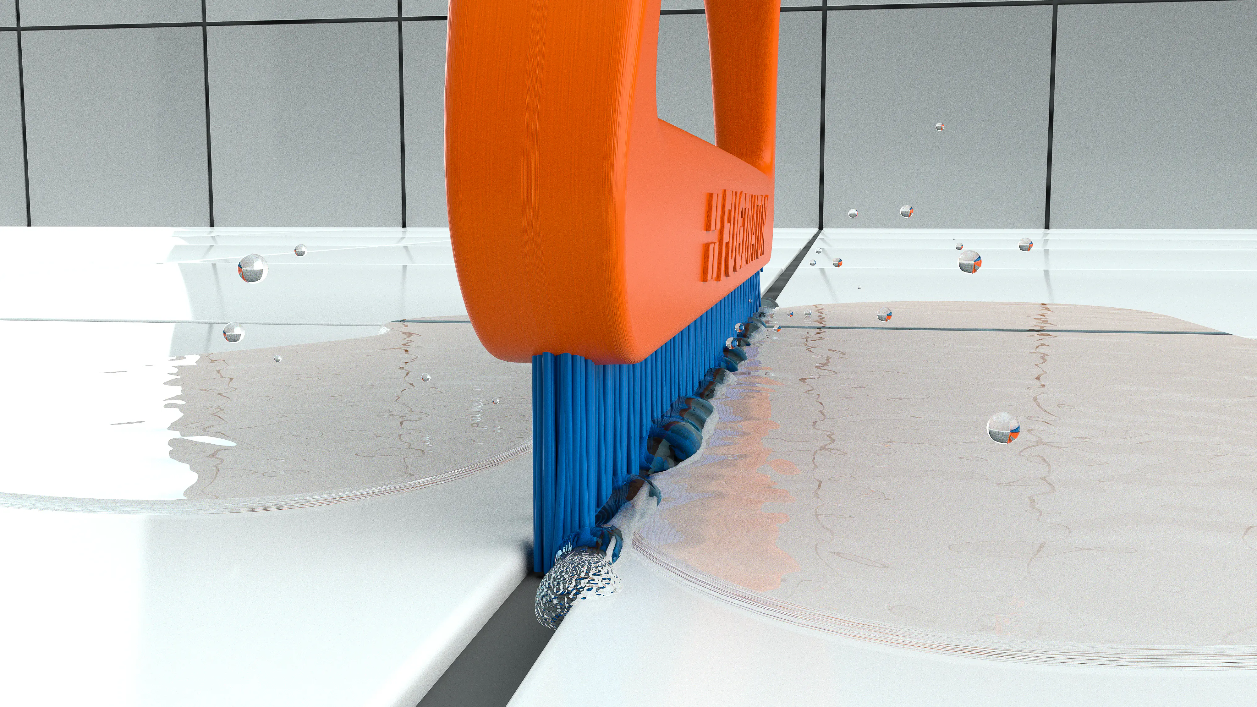 Fuginator Fugenbürste Classic Kunststoff orange/blau Fuginator Fugenbürste Classic Kunststoff orange/blau
