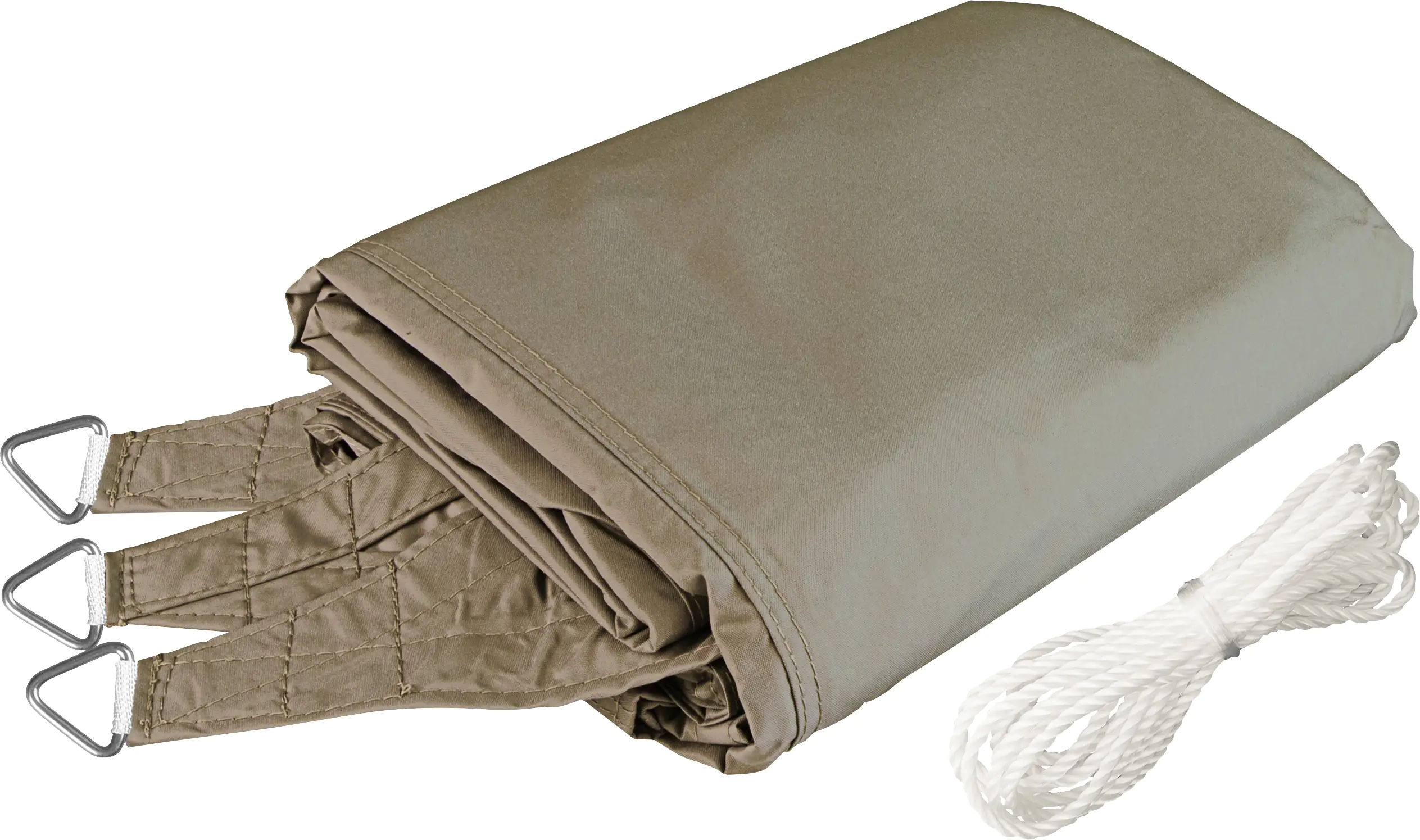 Windhager Sonnensegel Cannes taupe 4 x 4 x 4 m