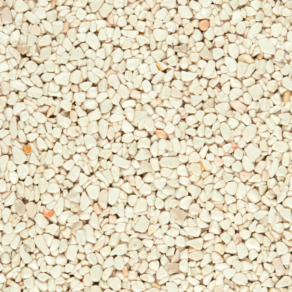 RAVELLO Steinteppich Boden Indoor Körnung Mittel Farbe Beige 19 kg Set