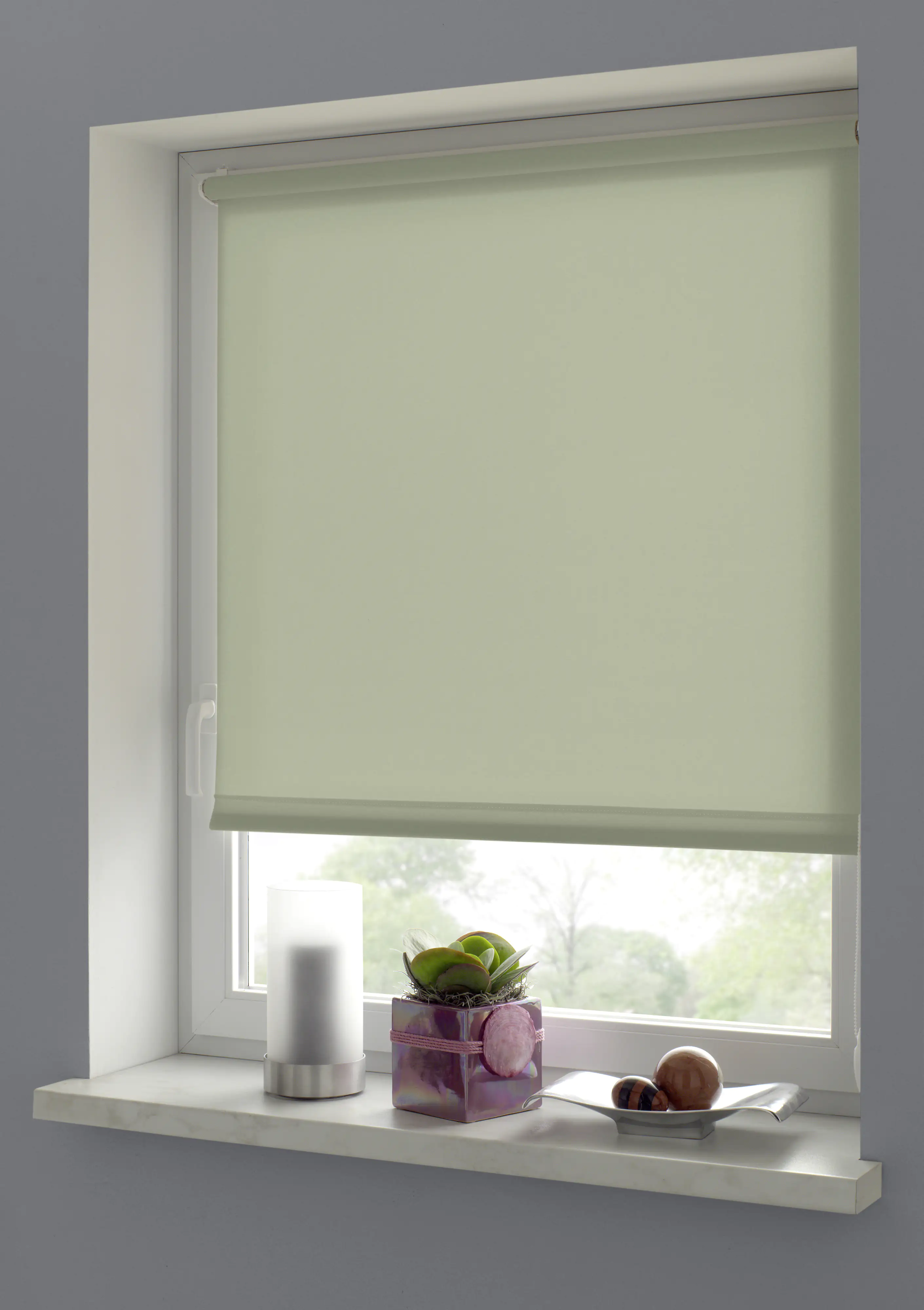 Gardinia EasyFix Rollo mintgrün 100 x 150 cm