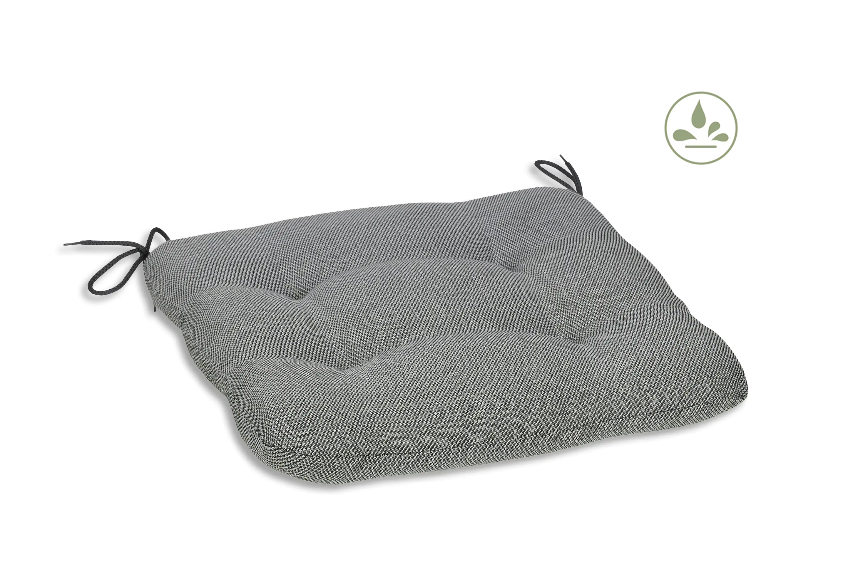 GO-DE Sitzkissen Carina 38 cm x 38 cm x 5 cm, grau GO-DE Sitzkissen Carina 38 cm x 38 cm x 5 cm, grau