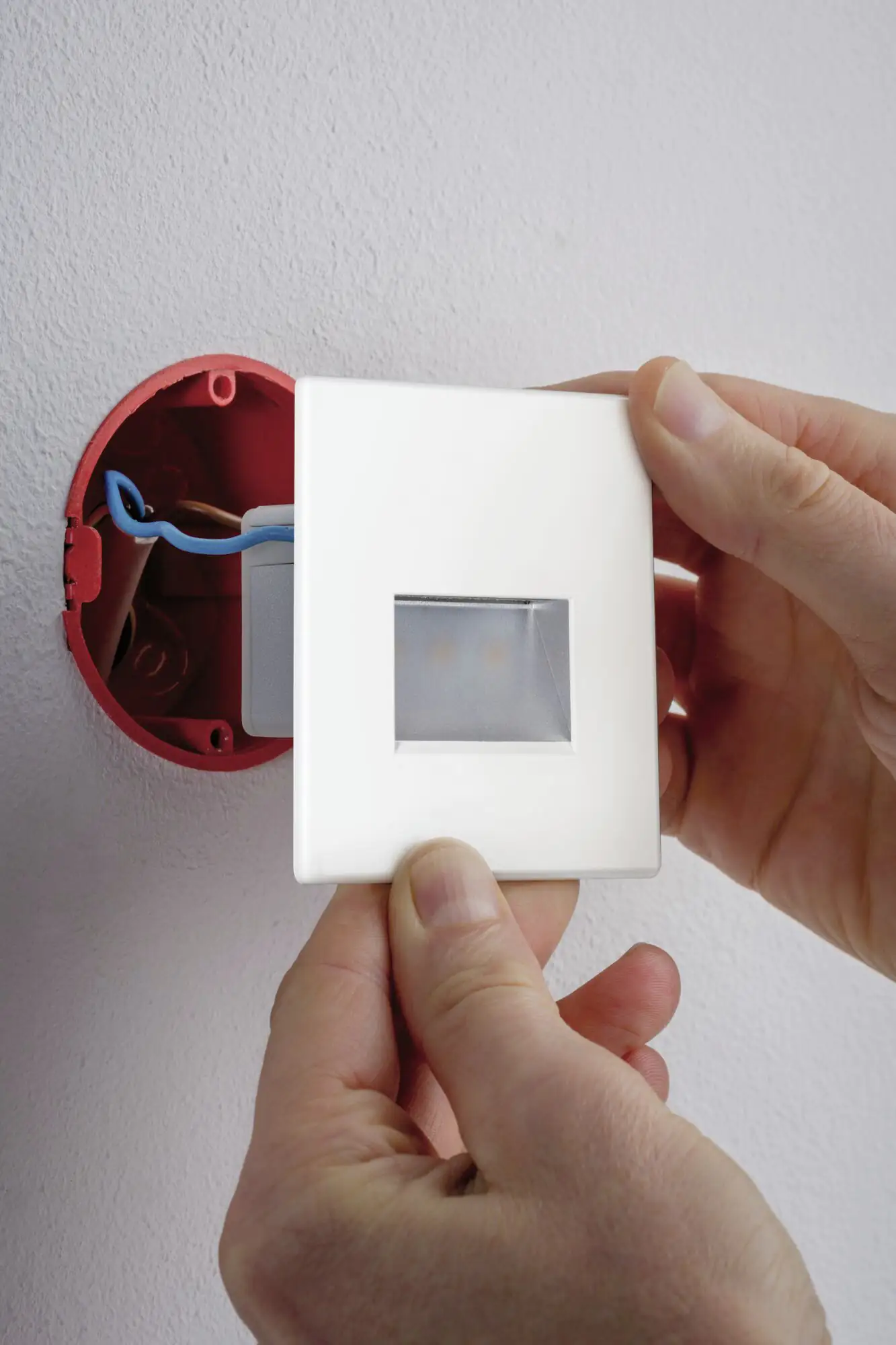 Paulmann LED Wand-Einbauleuchte Edge 8 x 8 cm