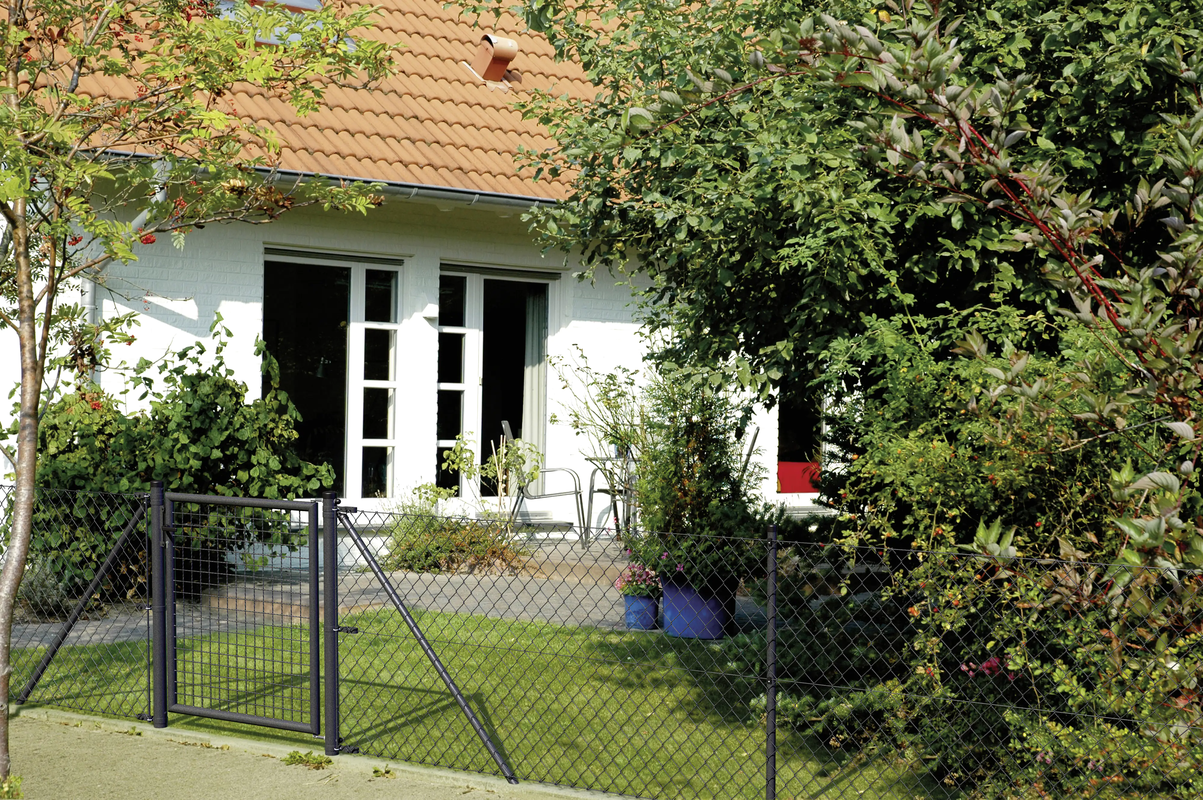 4004338604684_2150573 Alberts Maschendrahtgeflecht 25 m 100 cm hoch anthrazit