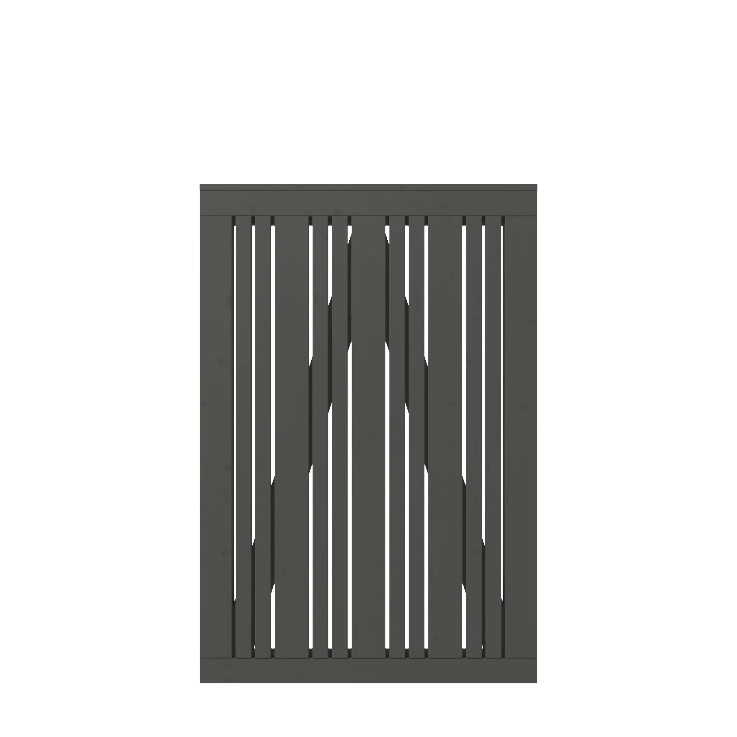 Plus Einzeltor Tangent inkl. Beschläge 95 x 140 cm umbragrau fungizidbehandelt