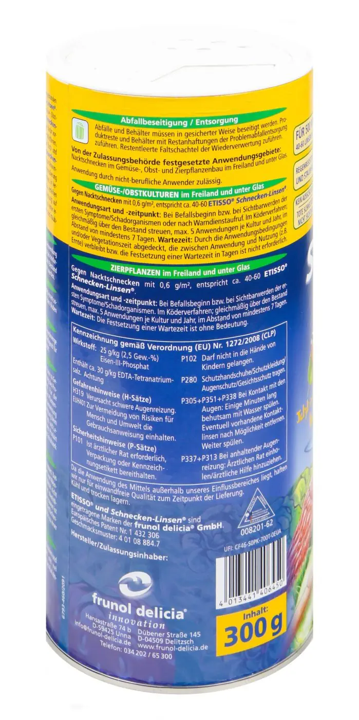 Etisso Schneckenlinsen Streudose 300 g