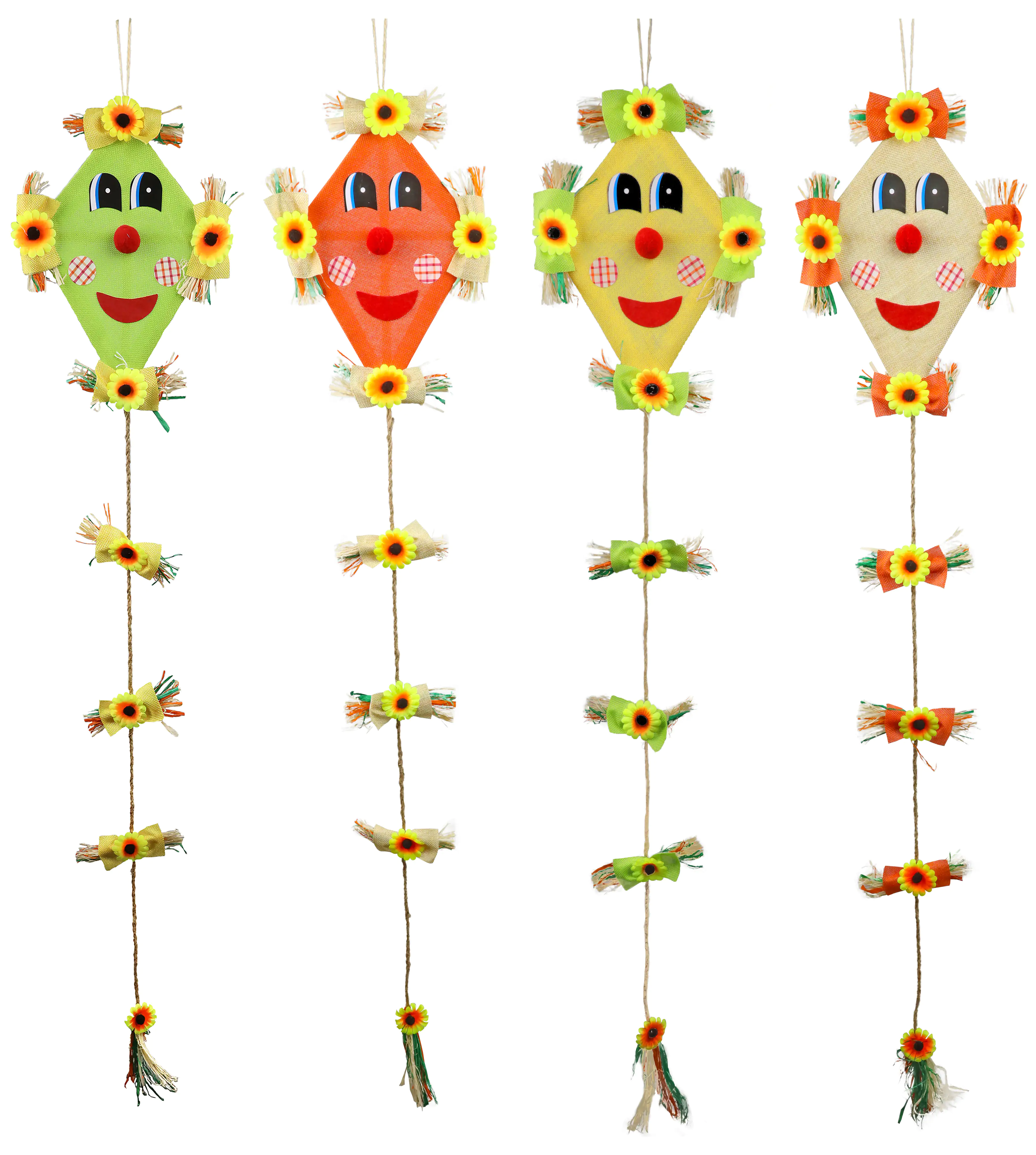 Drache mit Sonnenblumen zum Hängen 22 x 31 cm