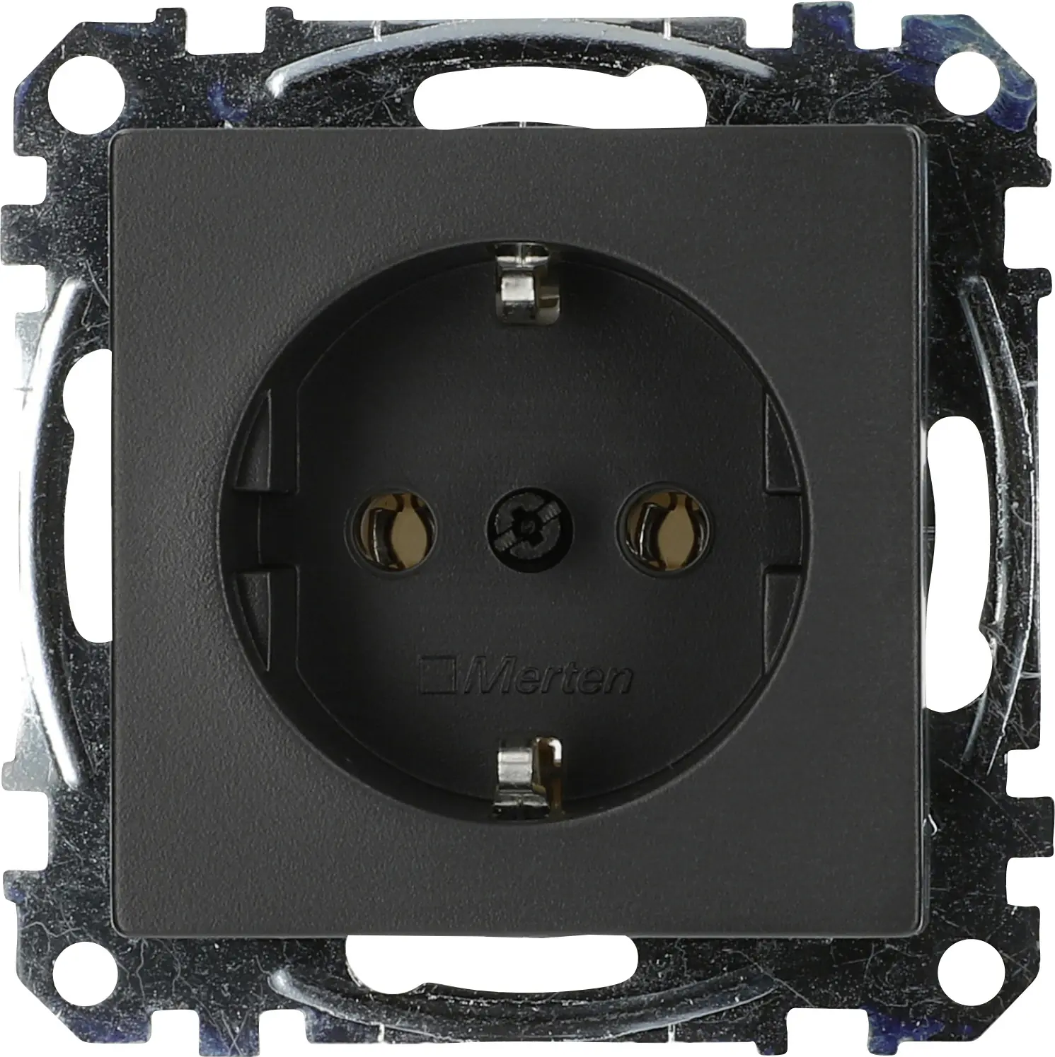 Merten Steckdose System M, anthrazit, MEG2301-0414 Merten Steckdose System M, anthrazit, MEG2301-0414